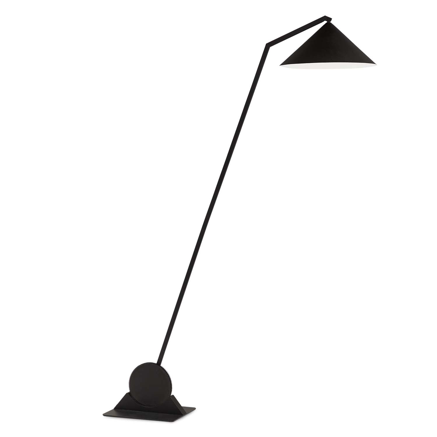 GEAR - Lampadaire noir pour salon design et moderne
