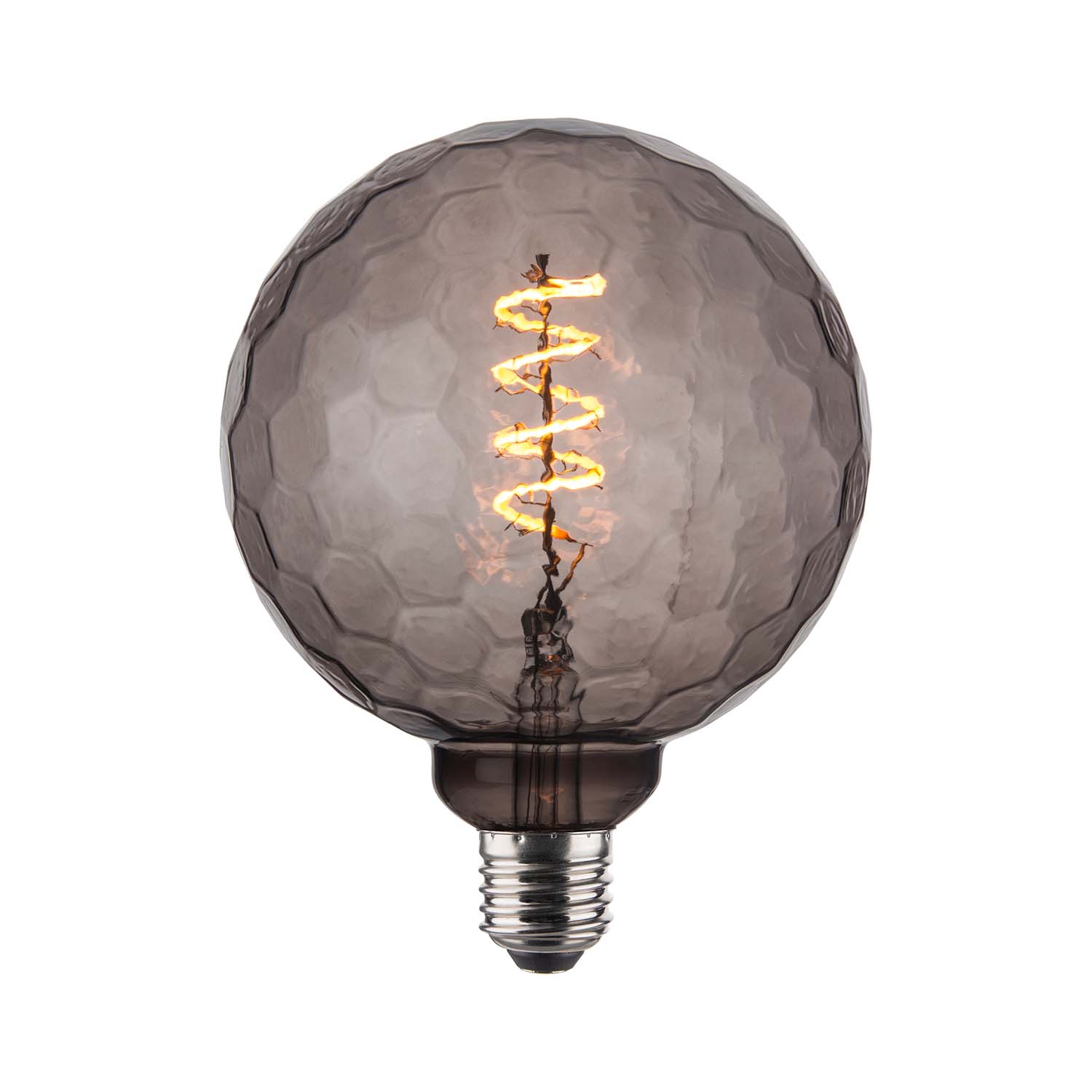 Geo - LED Bulb E27 design hammered effect