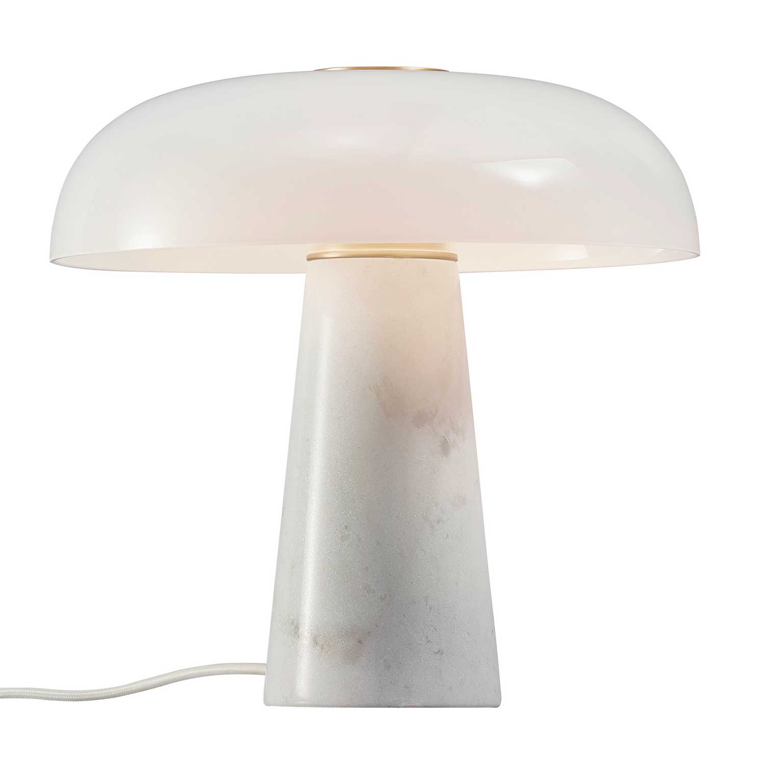 Glossy - Lampe de table en marbre pour salon contemporain