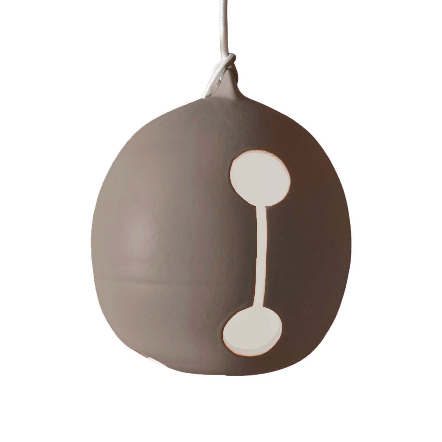 GRANNY’S - Wabi-sabi pendant light in handcrafted ceramic