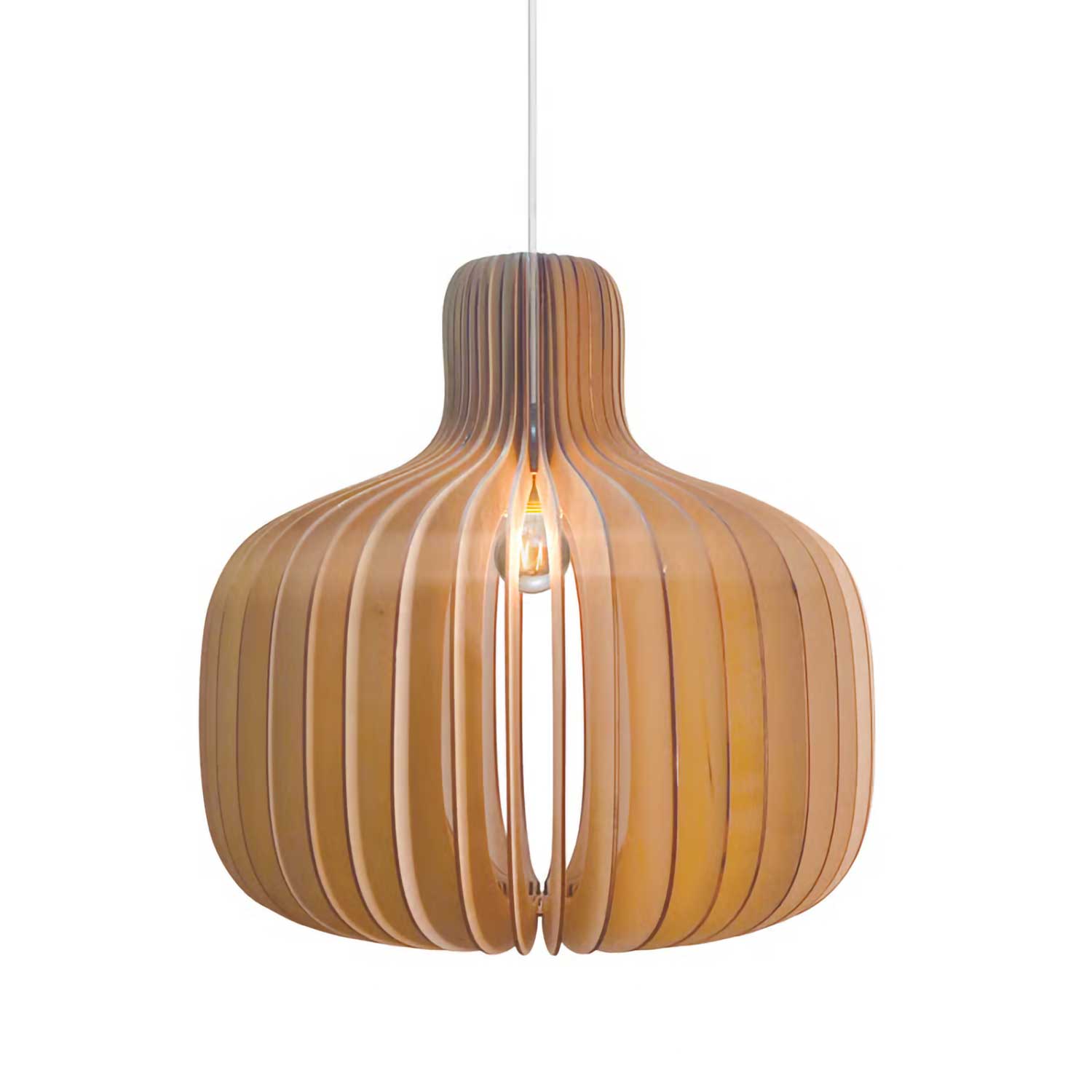 Hazo - Suspension en bois design pour salle à manger moderne