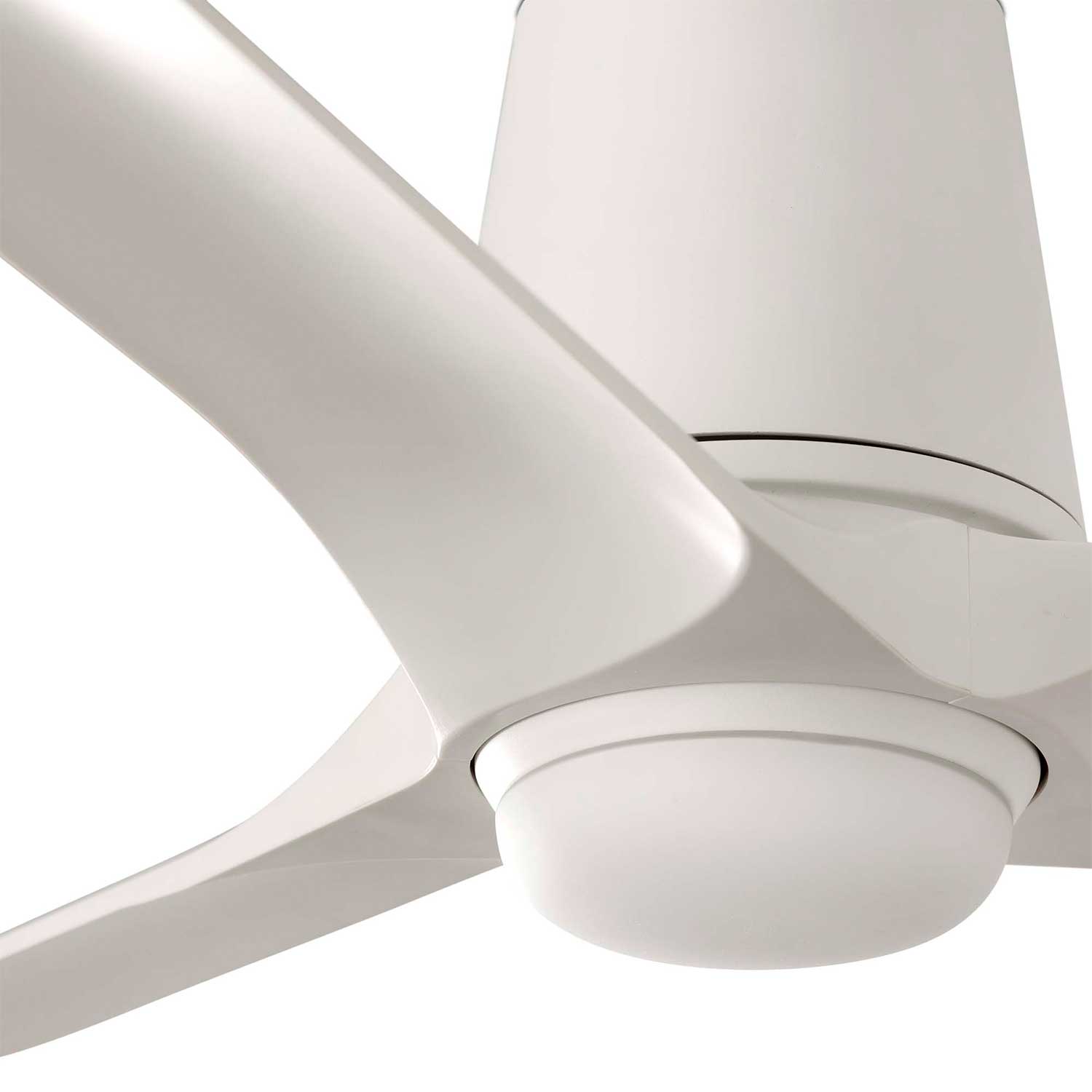 Hey Tub - Ventilateur plafonnier led en acier design