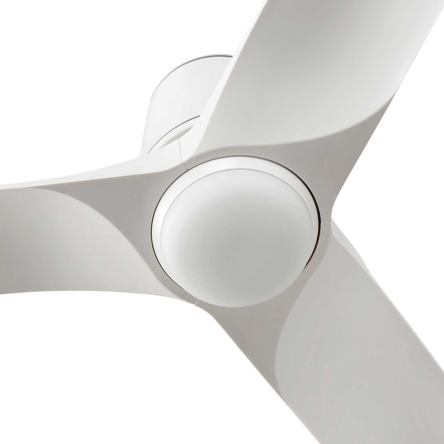 Hey Tub - Ventilateur plafonnier led en acier design