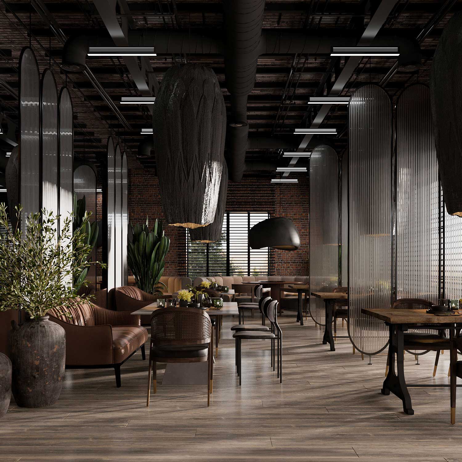 HVOIA - XXL suspension in original design ceramic