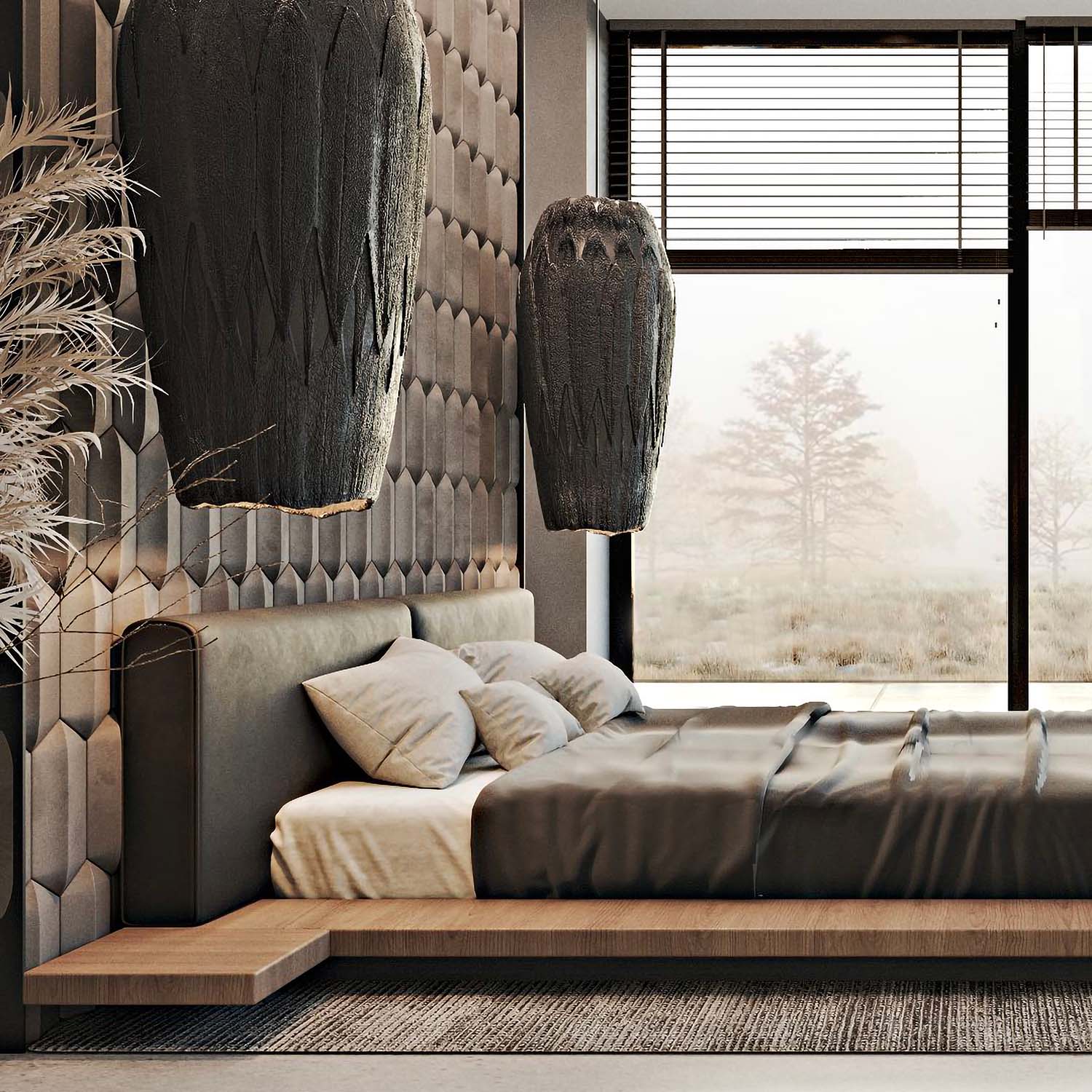 HVOIA - XXL suspension in original design ceramic