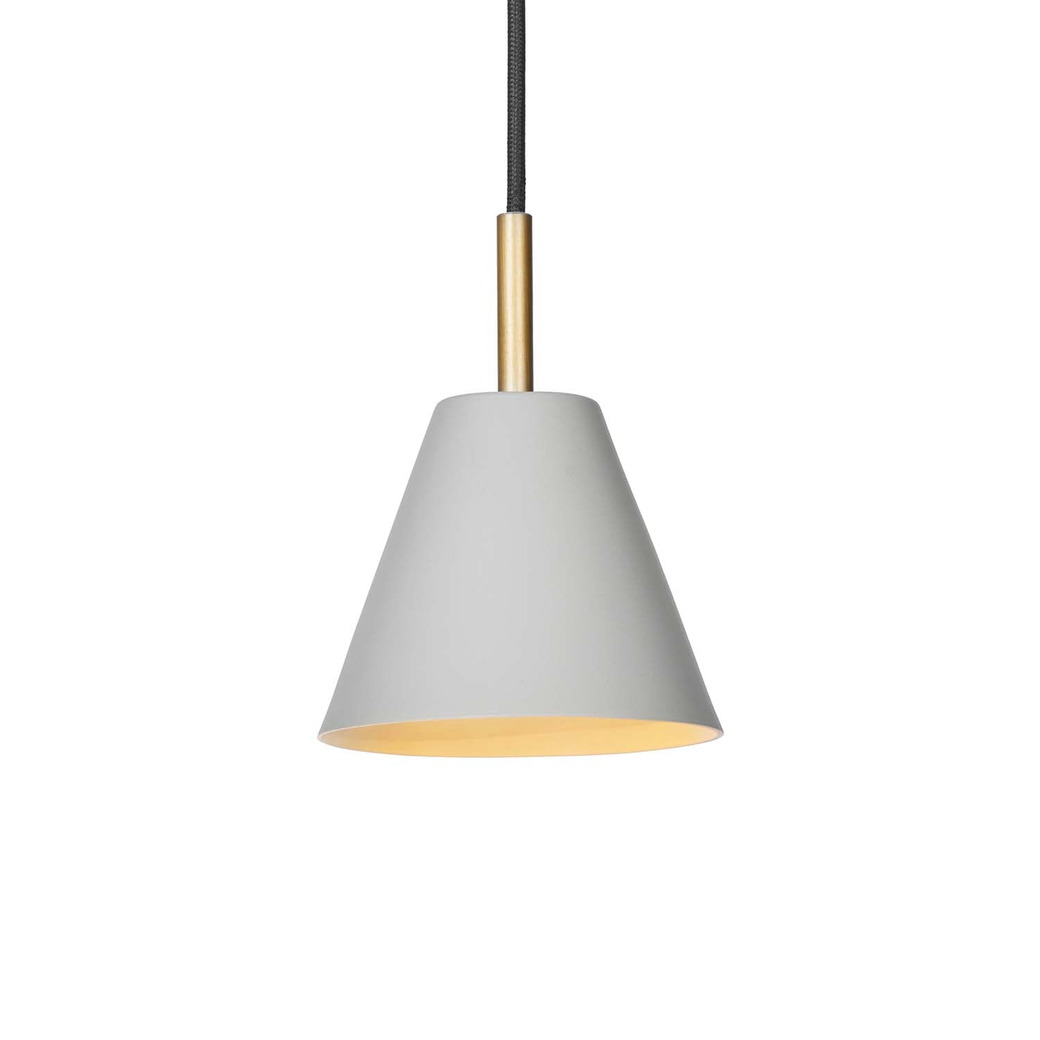 HYGGE - Винтажная подвесная лампа конусной формы из металла