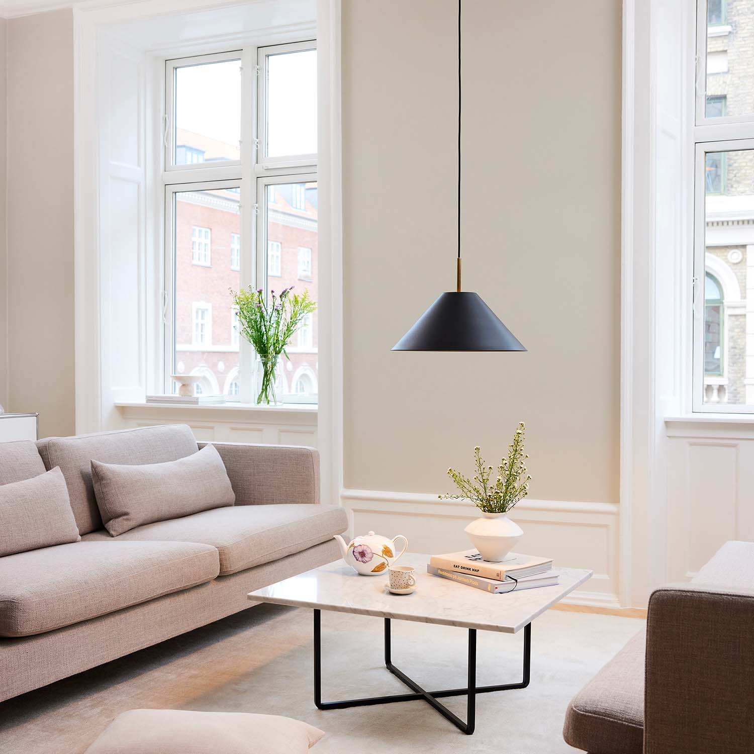 HYGGE - Vintage design conical metal pendant light