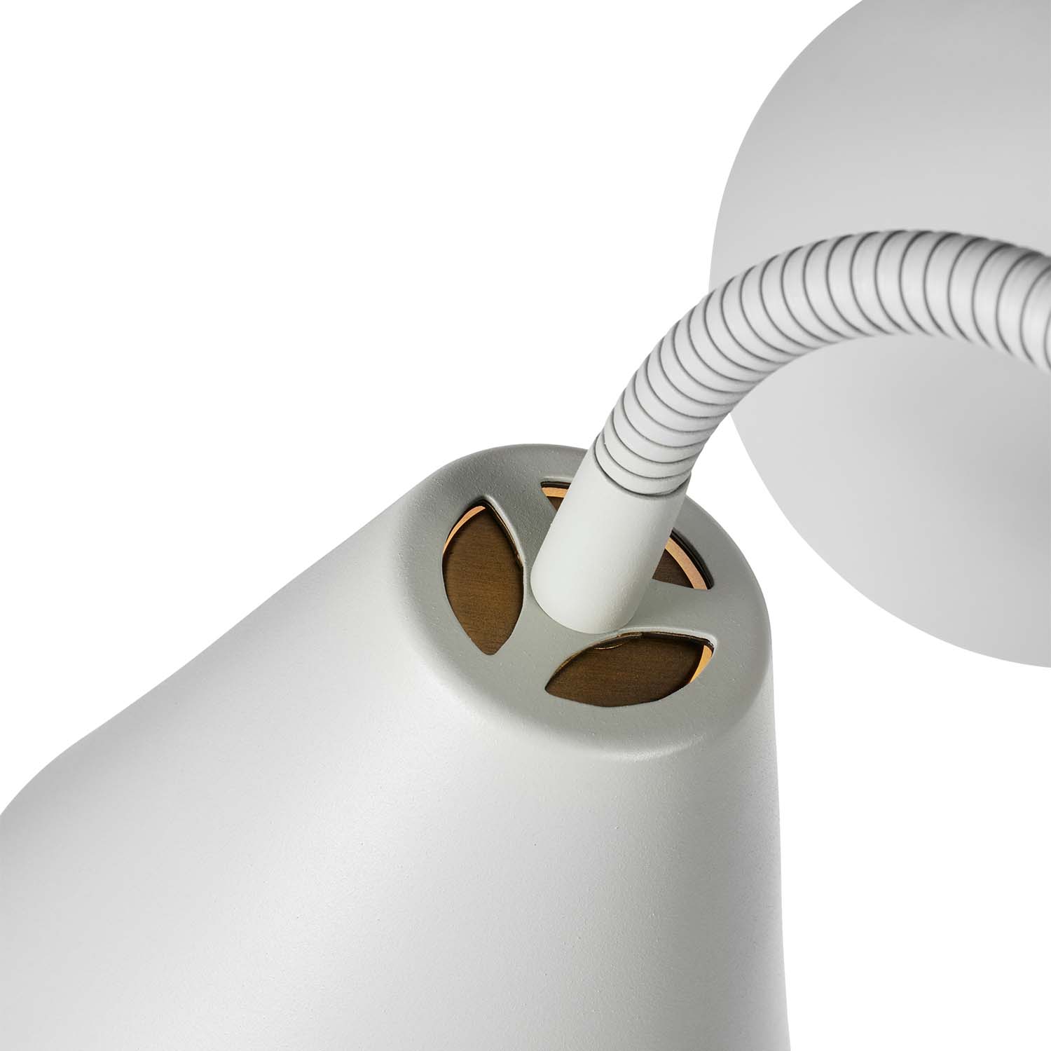 HYGGE - Stehlampe mit doppeltem Vintage-Lampenschirm