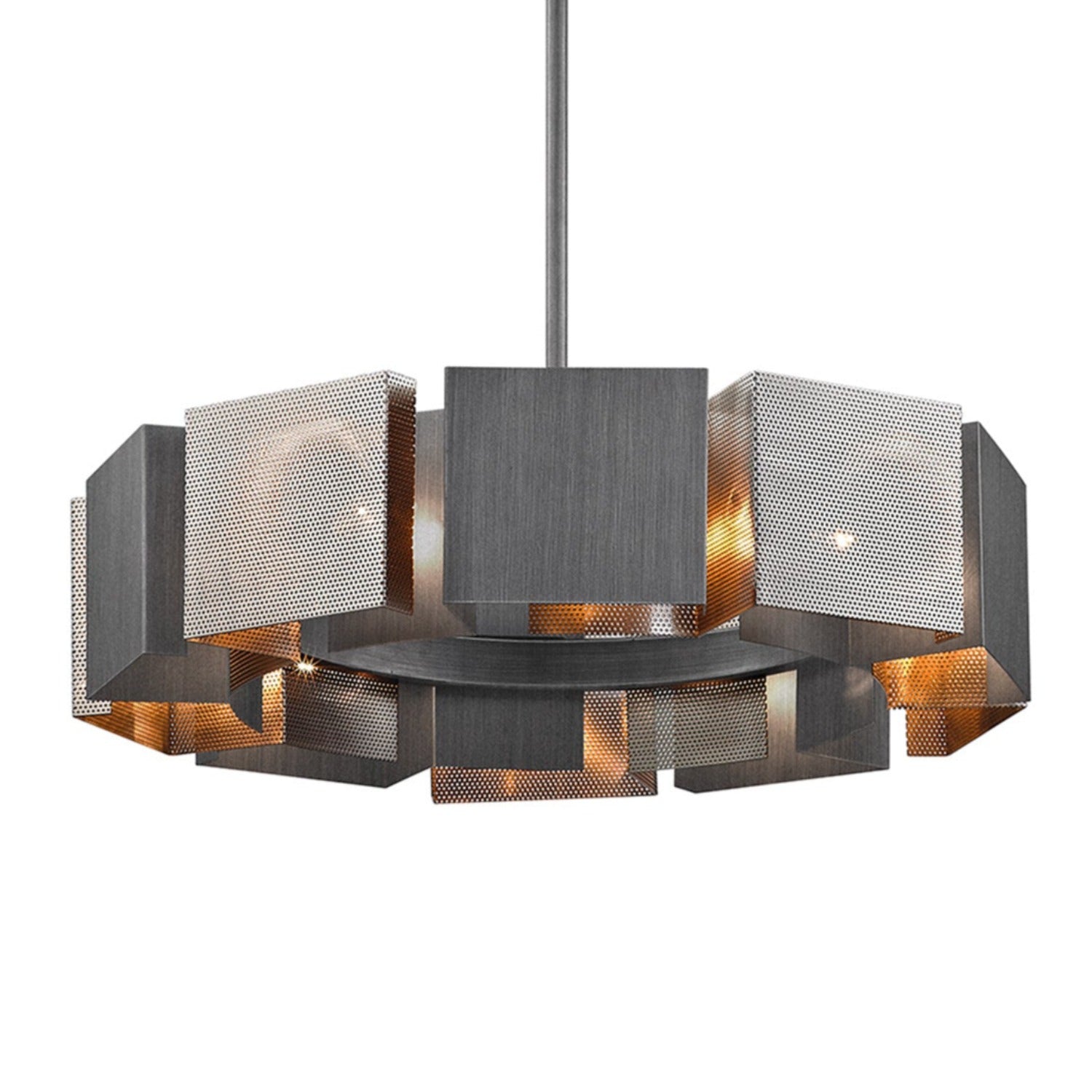 IMPRESSION - Industrial and contemporary steel pendant light