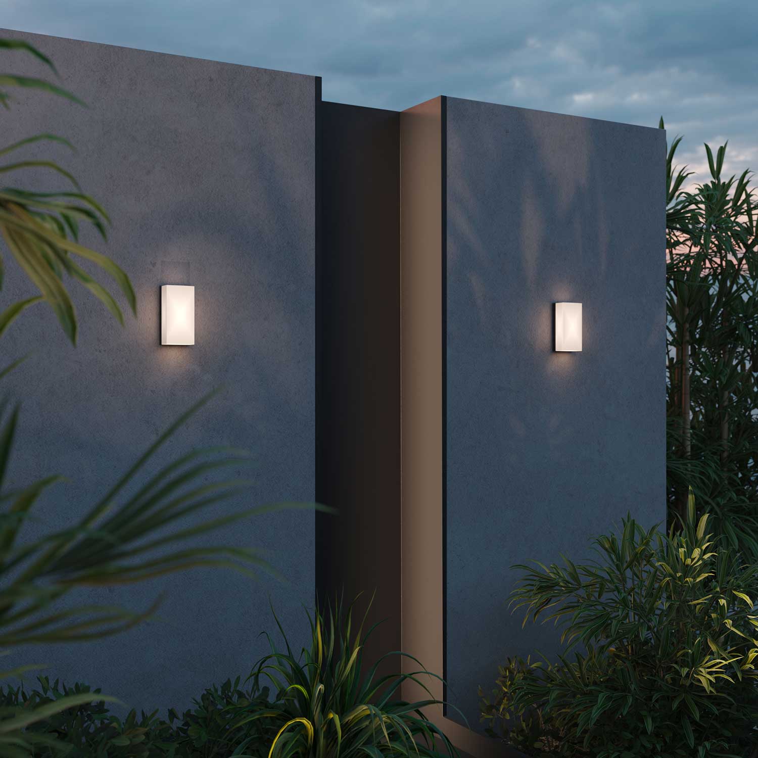 Badd - Applique murale LED extérieur moderne