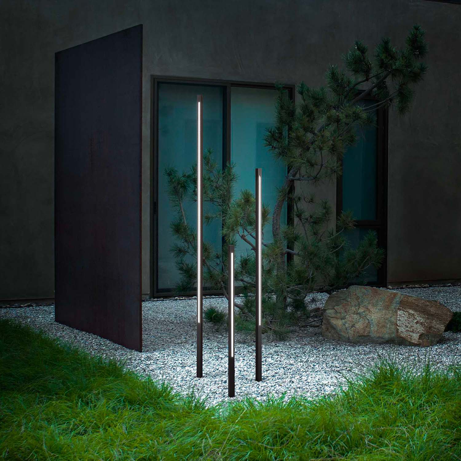 JEDI - Poteau design LED intégrée étanche IP65