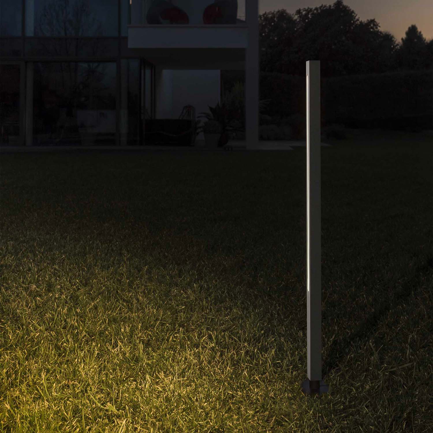 JEDI - Design post with integrated LED waterproof IP65