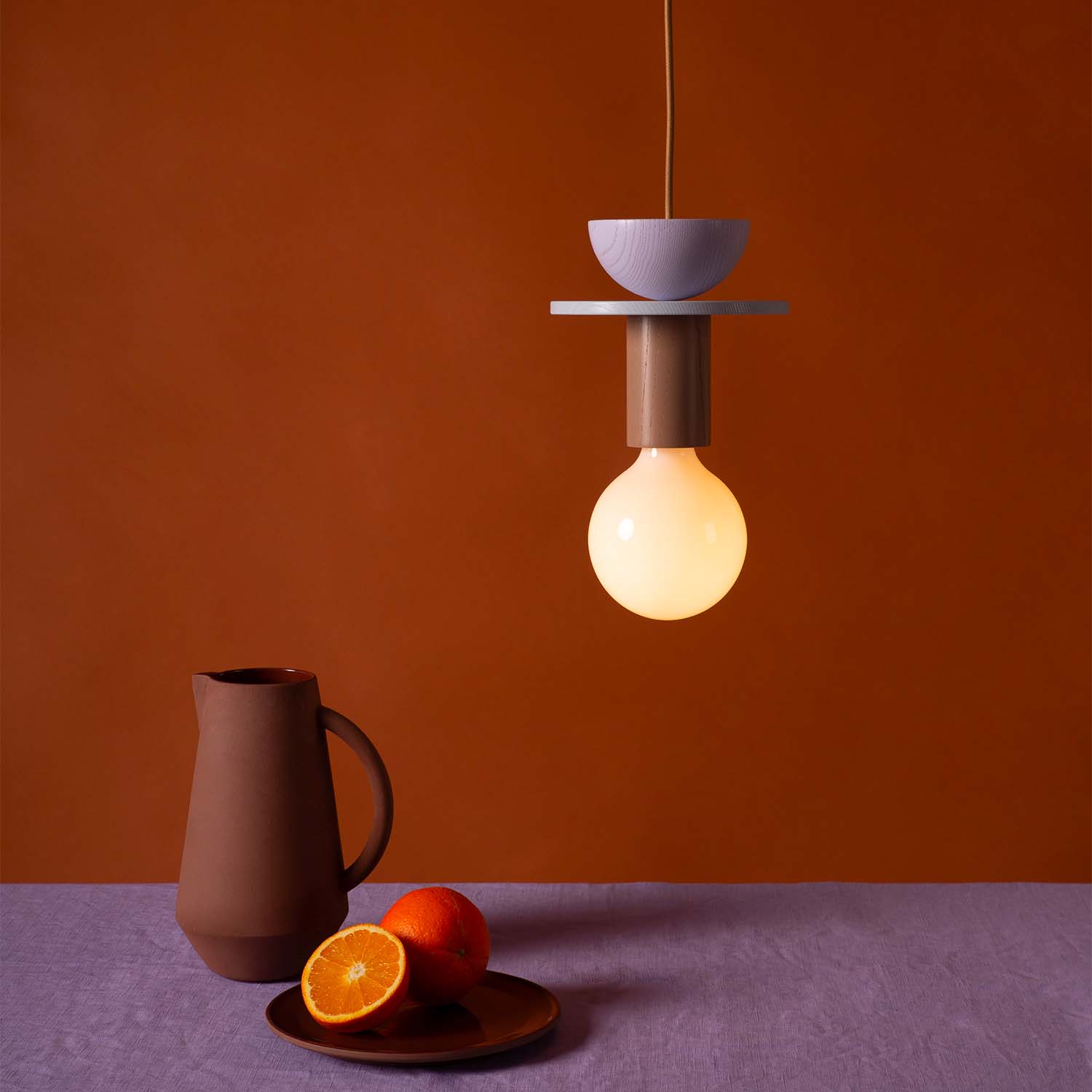 JUNIT - Hängelampe in Form eines spielerischen und bunten Kugelspiels