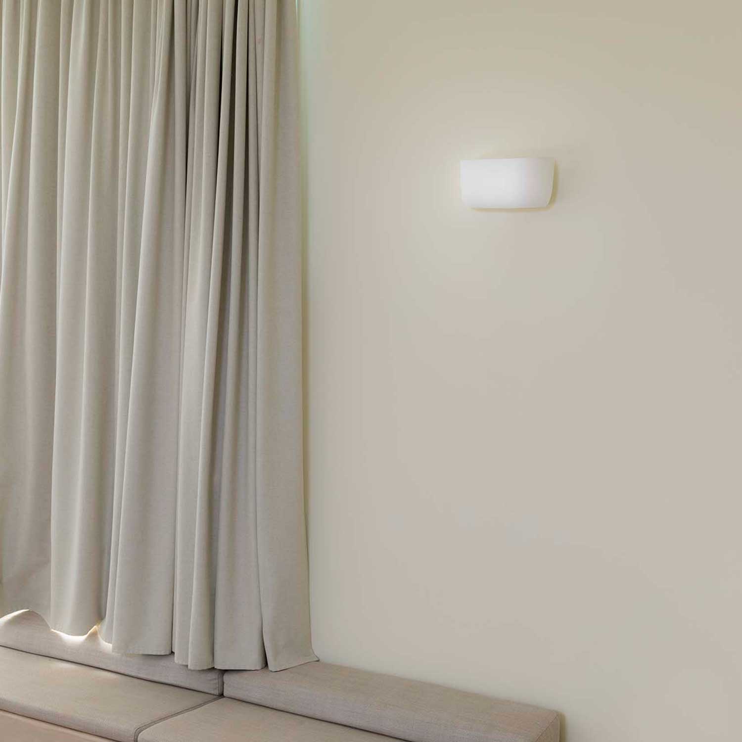 Kappu - Aplique de pared de diseño en yeso para salón