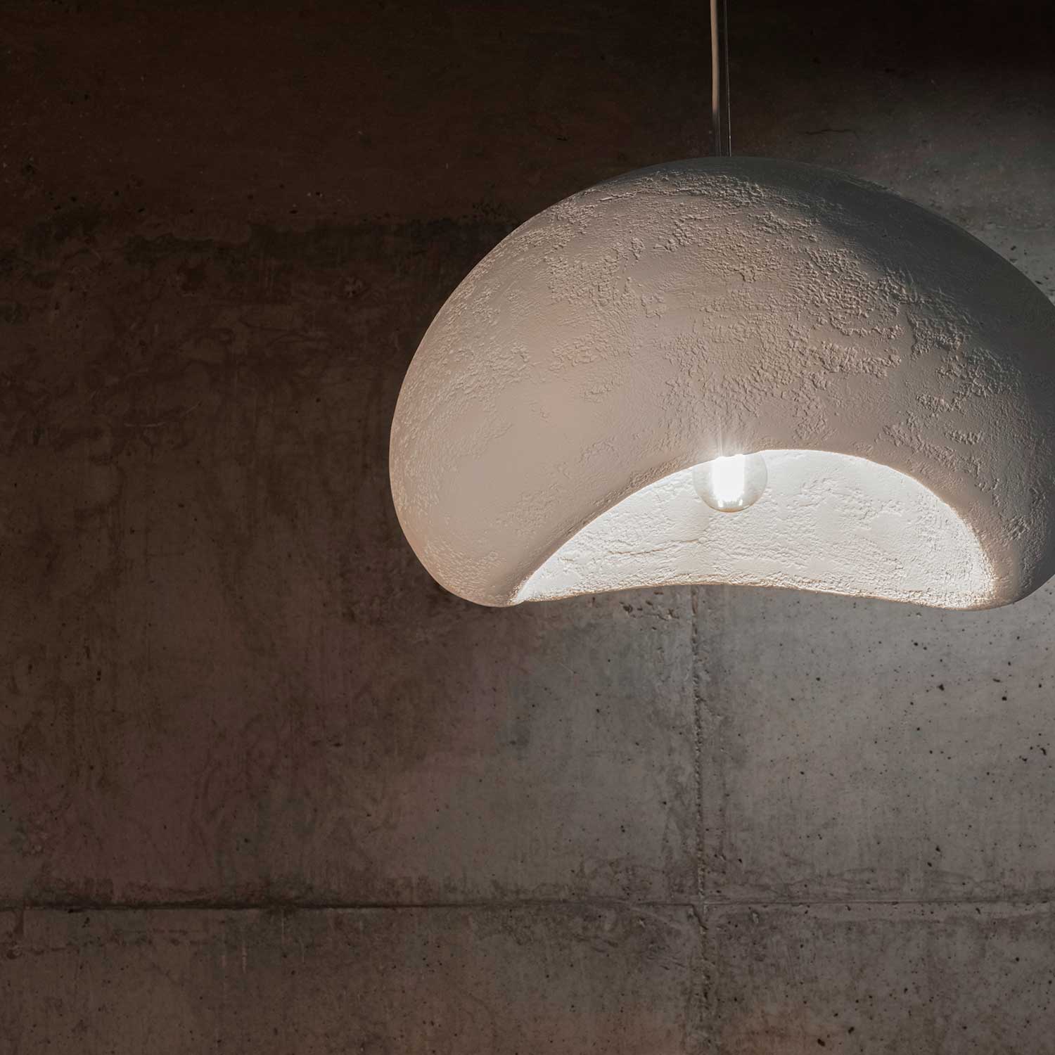 KHMARA ROUGH - Modern cloud wabi-sabi design pendant light