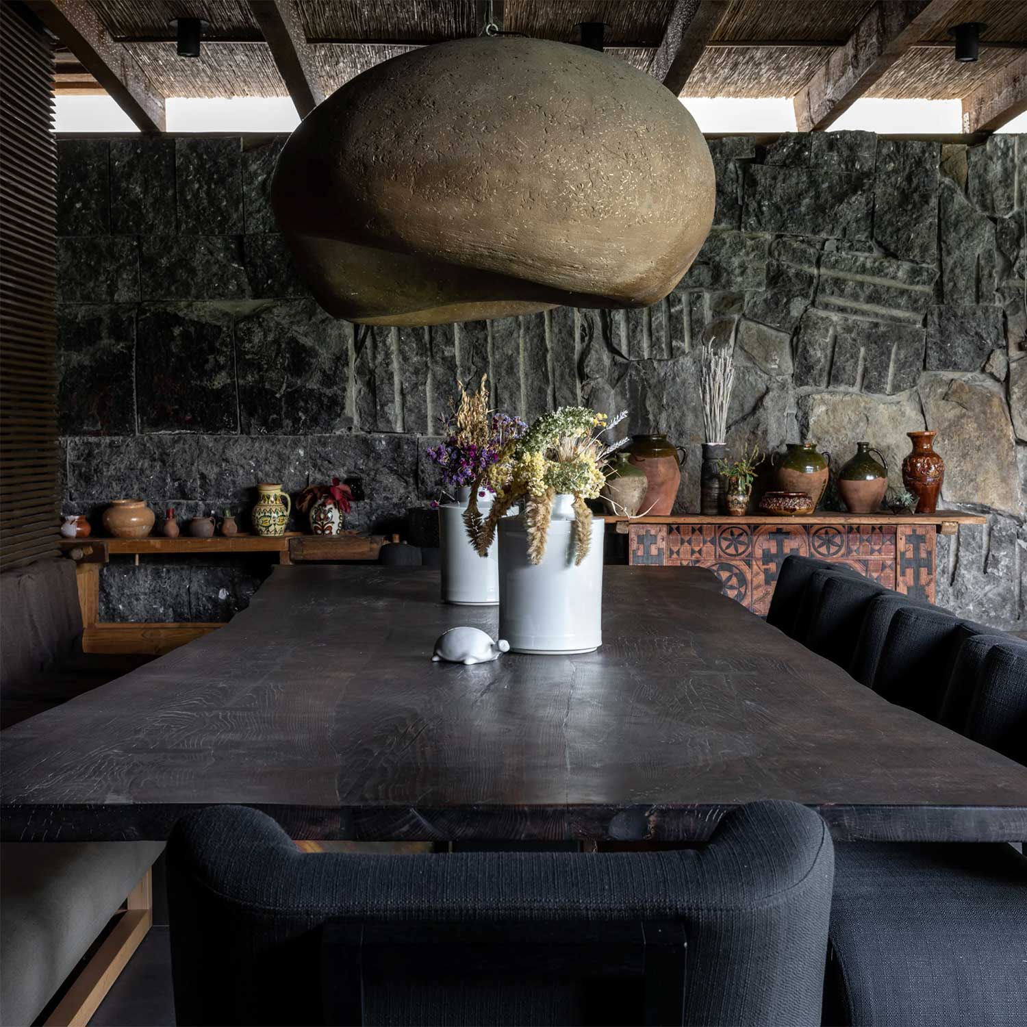 KHMARA ROUGH - Modern cloud wabi-sabi design pendant light