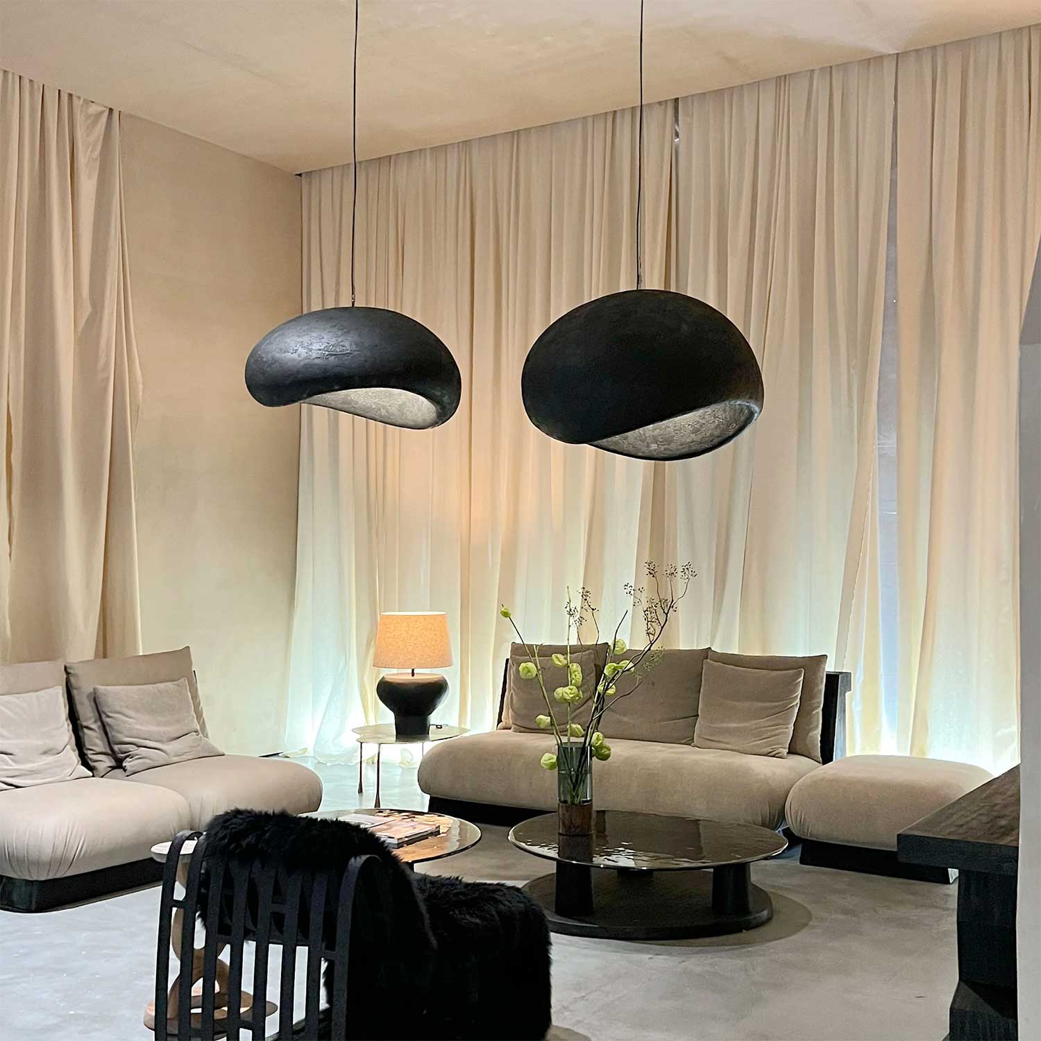 KHMARA ROUGH - Modern cloud wabi-sabi design pendant light