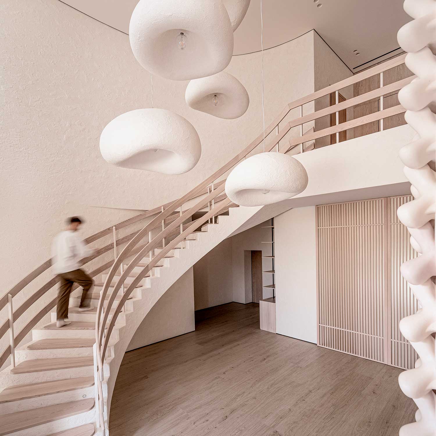 KHMARA ROUGH - Modern cloud wabi-sabi design pendant light