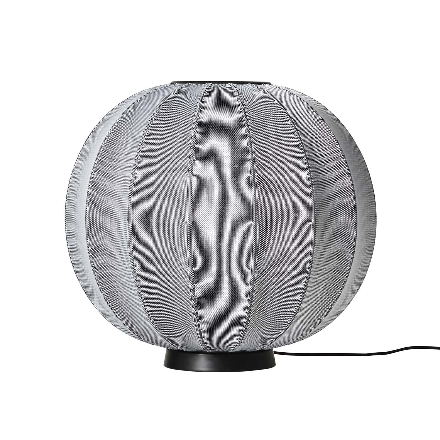 KNIT-WIT - Lampe à poser tissé japandi ovale citrouille