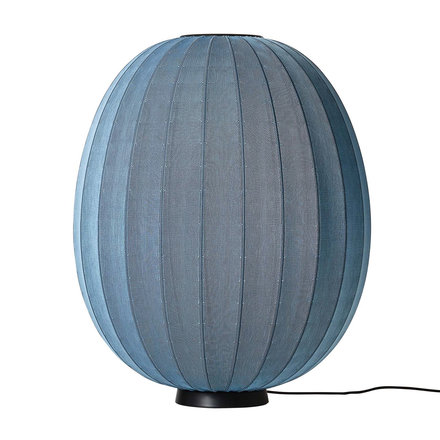 KNIT-WIT - Lampe à poser tissé japandi ovale citrouille