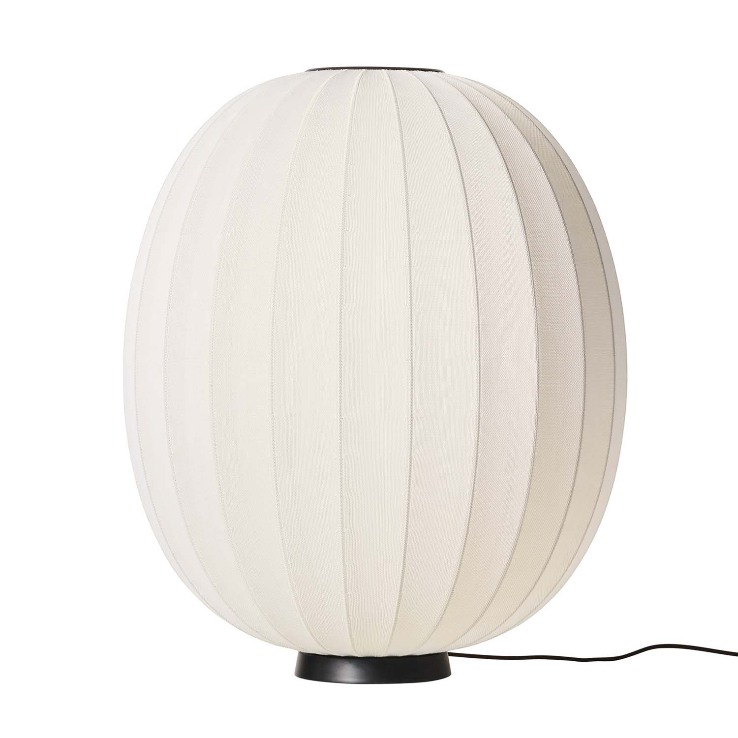 KNIT-WIT - Lampe à poser tissé japandi ovale citrouille