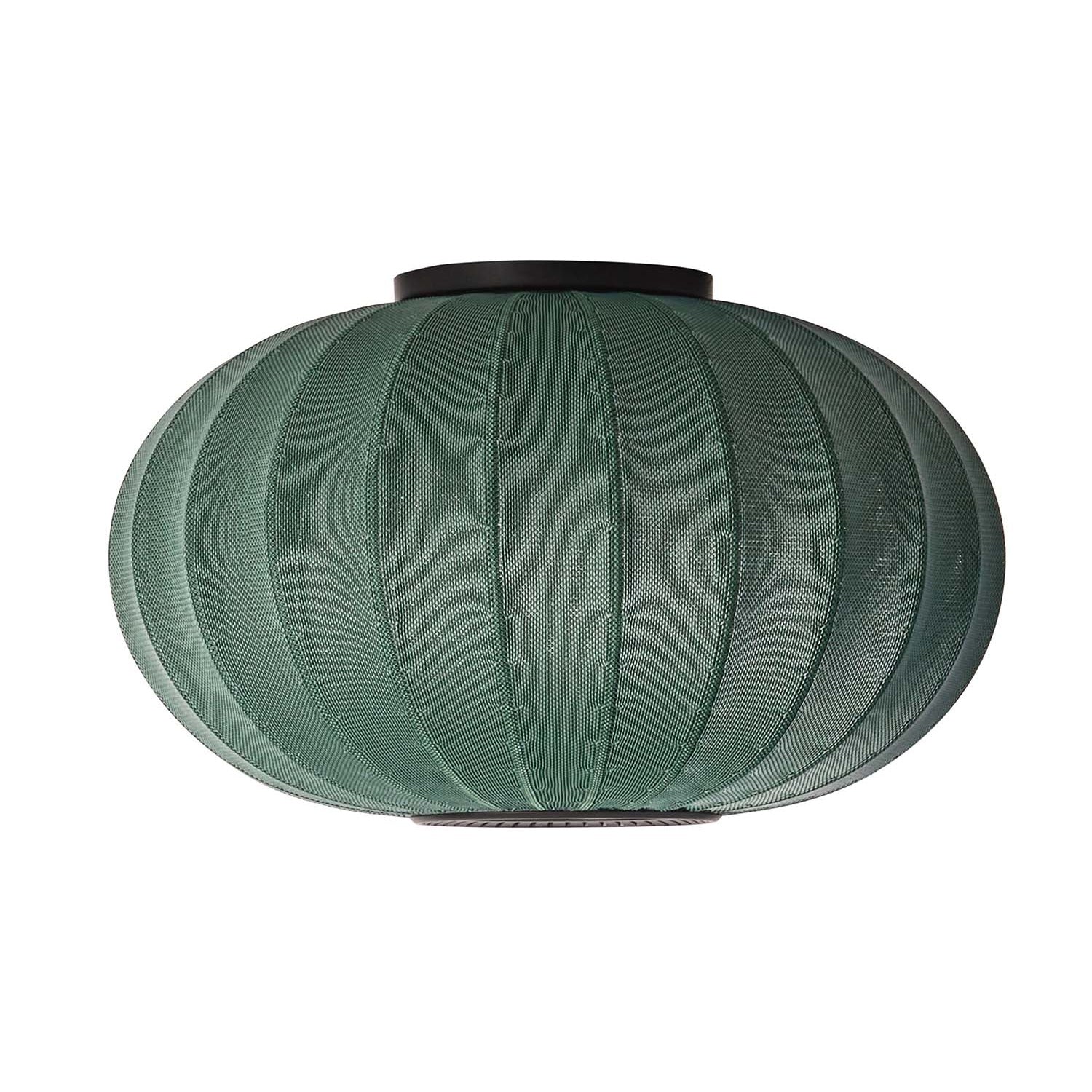 KNIT-WIT - Plafonnier tissé japandi ovale citrouille