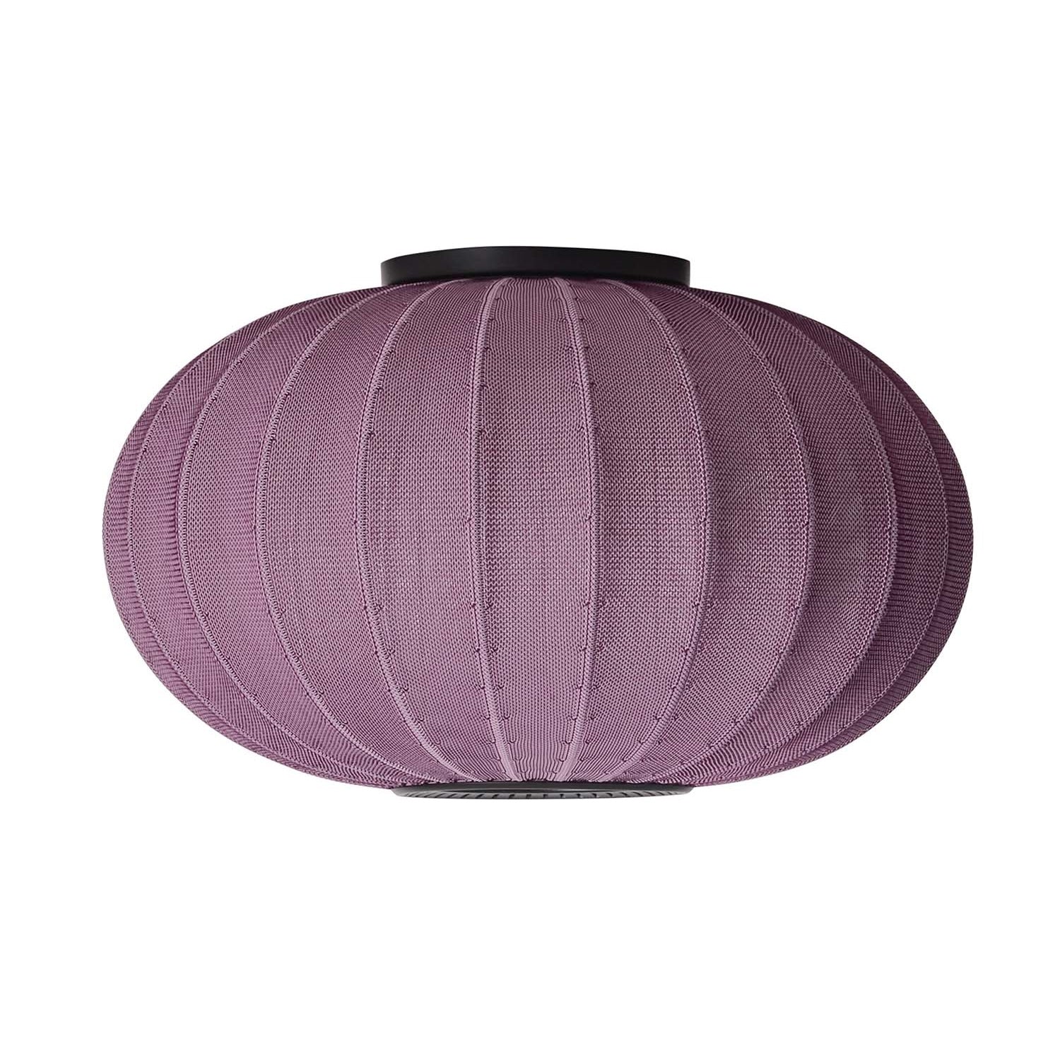 KNIT-WIT - Plafonnier tissé japandi ovale citrouille