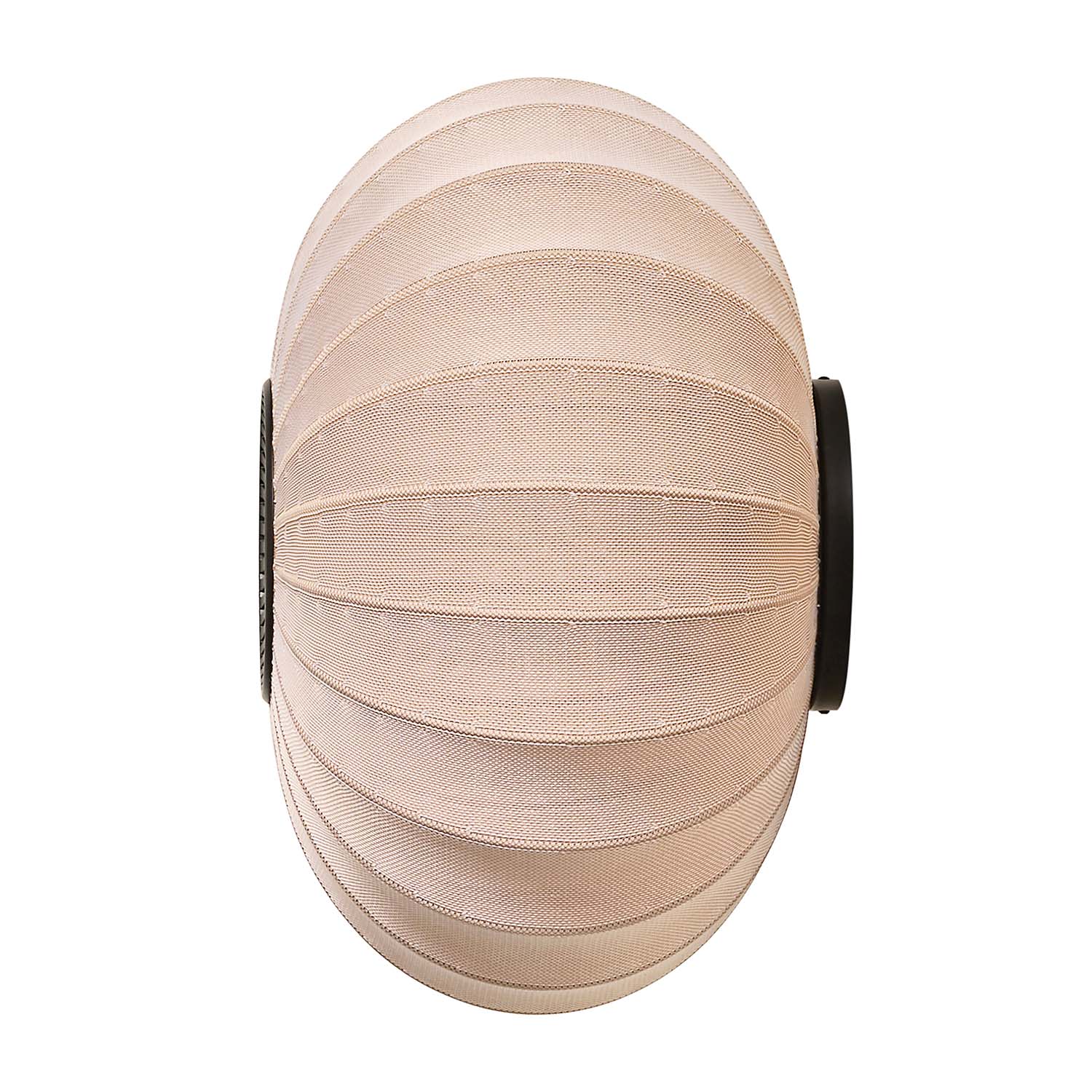 KNIT-WIT - Aplique de pared tejido japandi ovalado calabaza