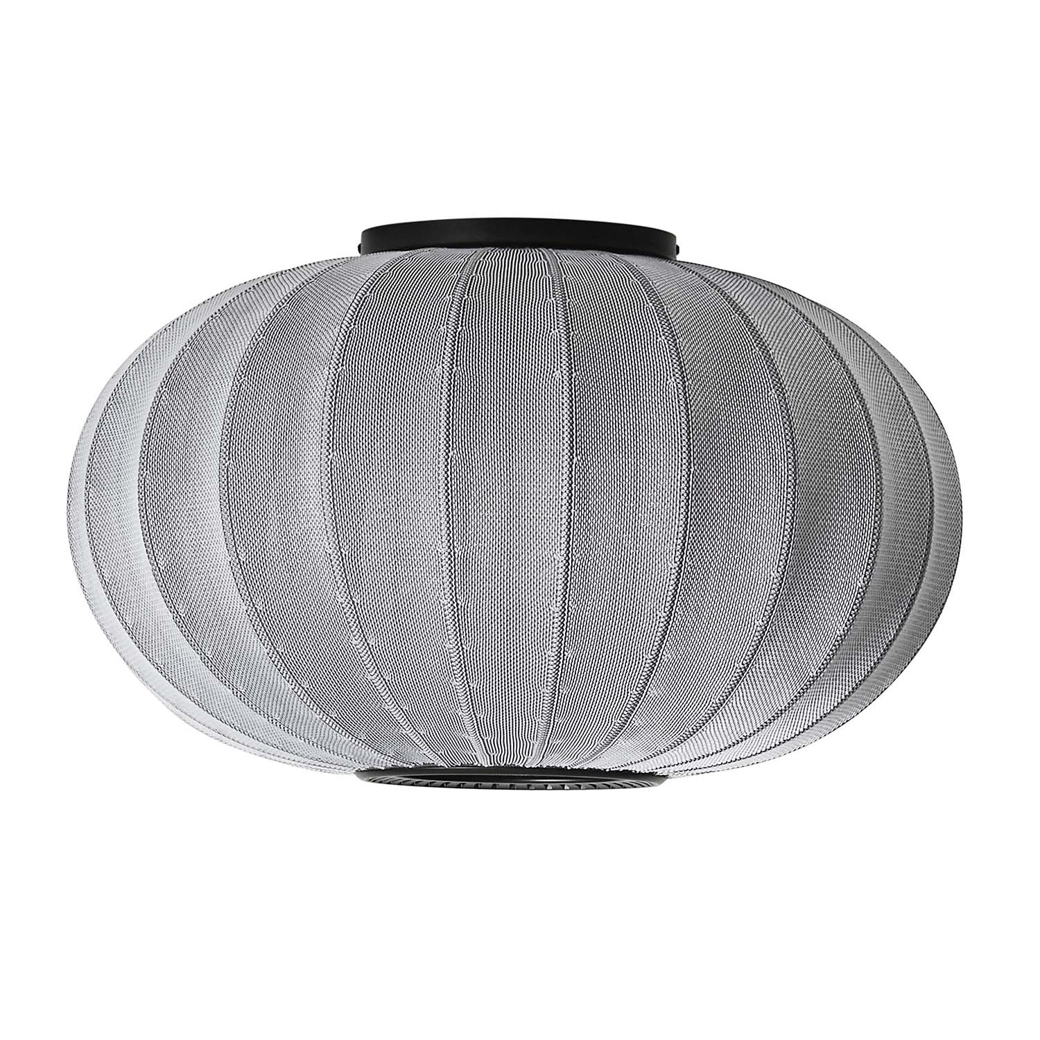 KNIT-WIT - Plafonnier tissé japandi ovale citrouille