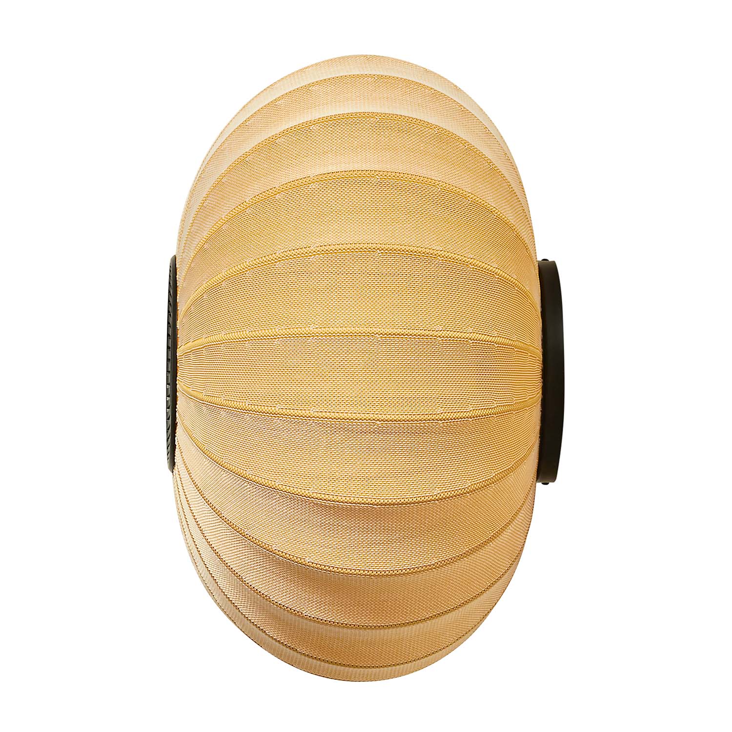 KNIT-WIT - Aplique de pared tejido japandi ovalado calabaza