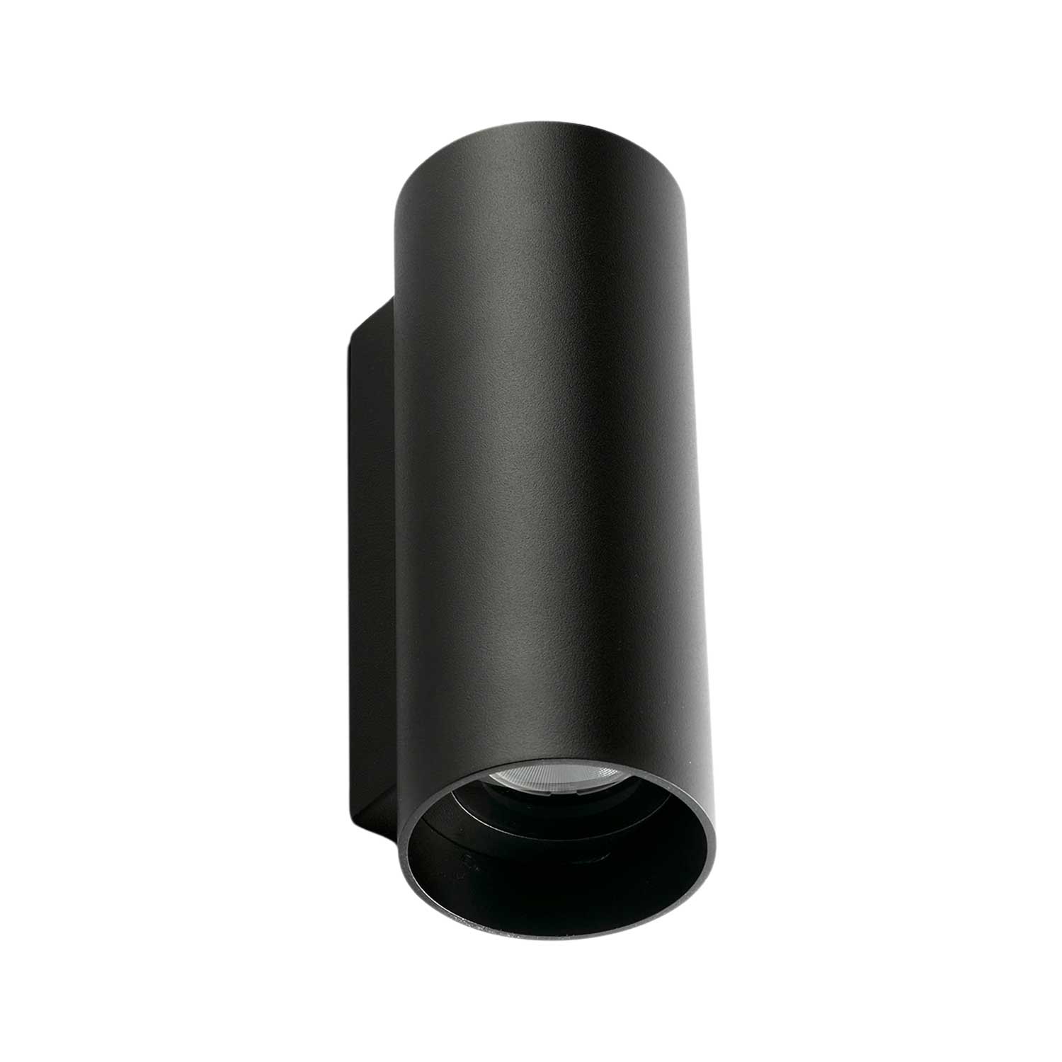 Kov - Applique murale LED extérieure en acier ronde moderne
