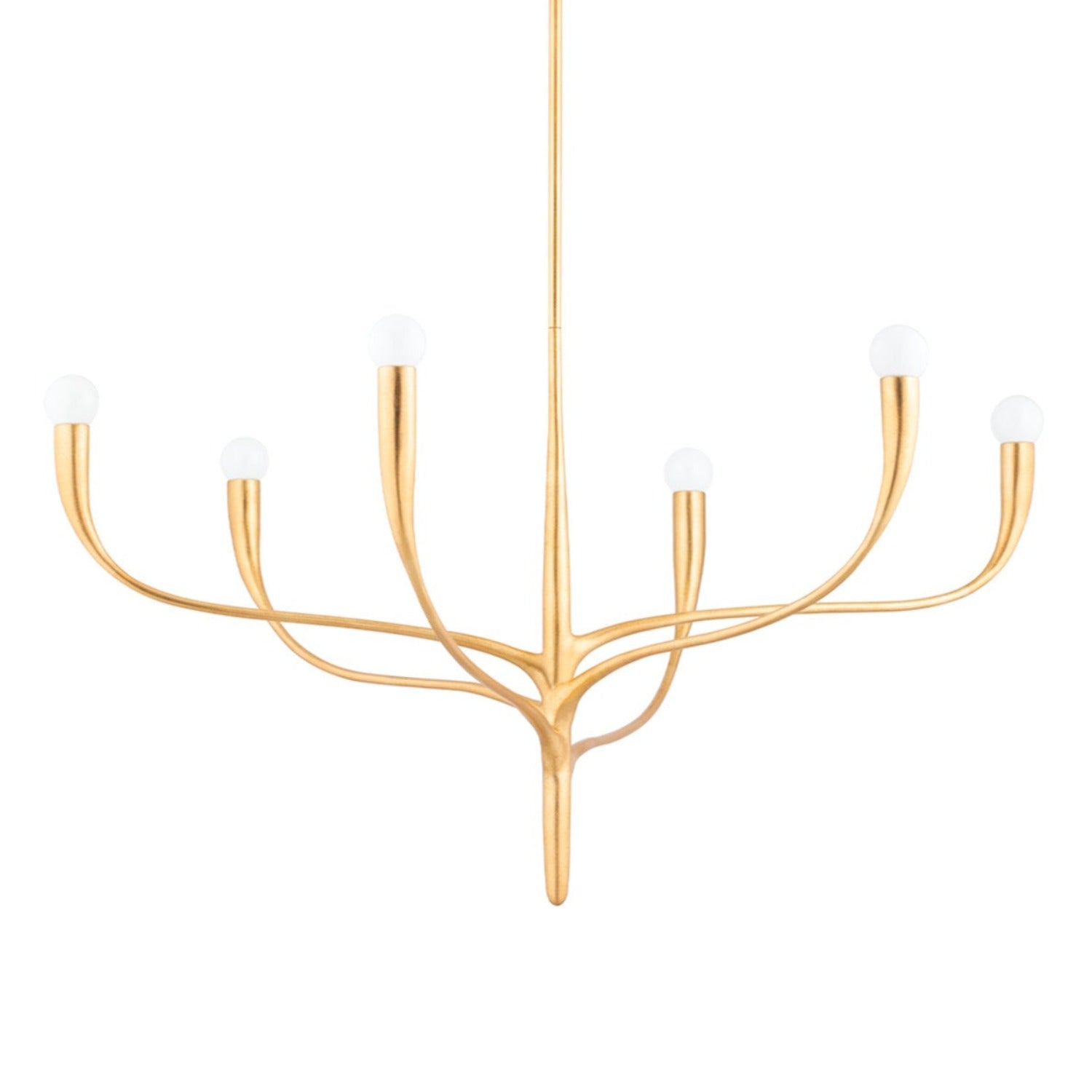 LABRA - Golden chandelier pendant tree of life shape for living room