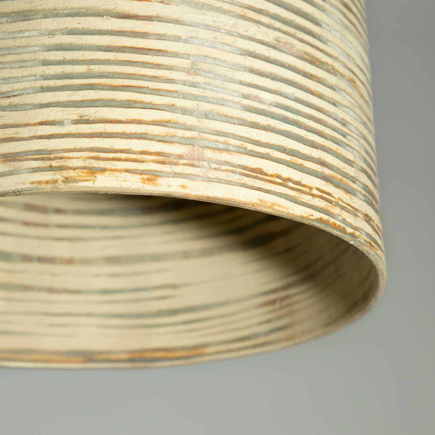 LAKUNA - Lámpara colgante de cerámica cúpula diseño