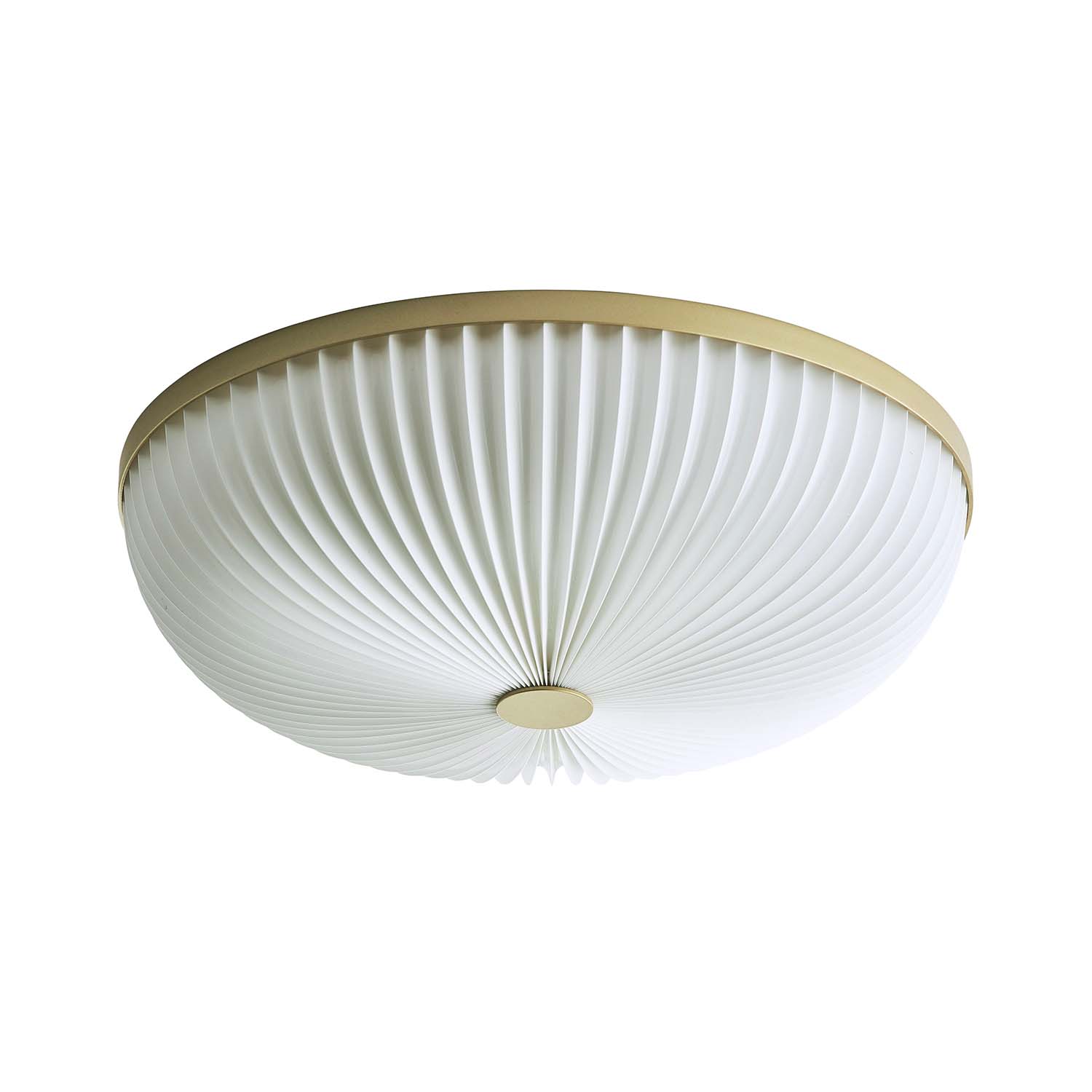 LAMELLA - Handmade ceiling light white pleated paper