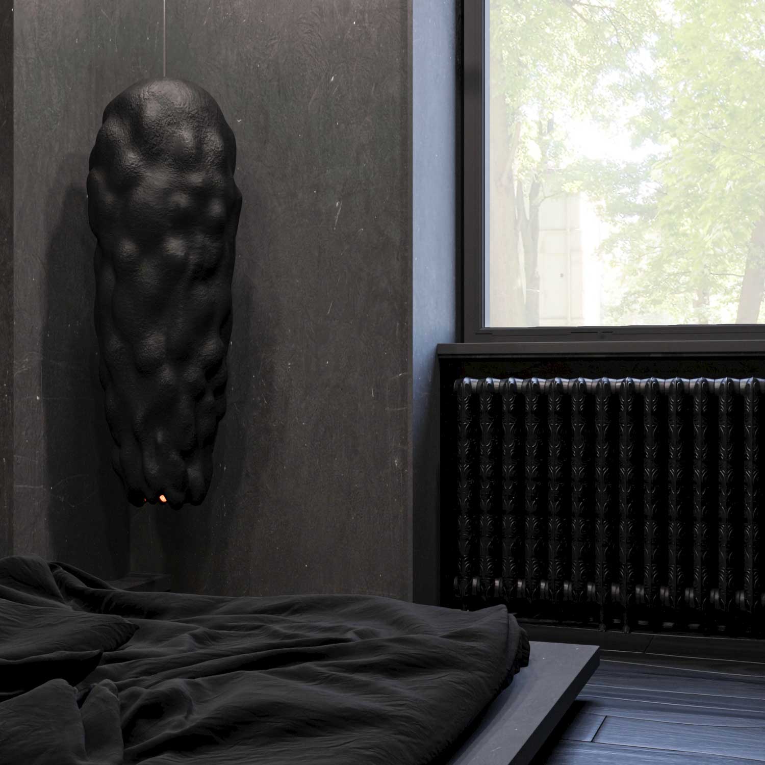 LAVA - Organic design ceramic pendant light