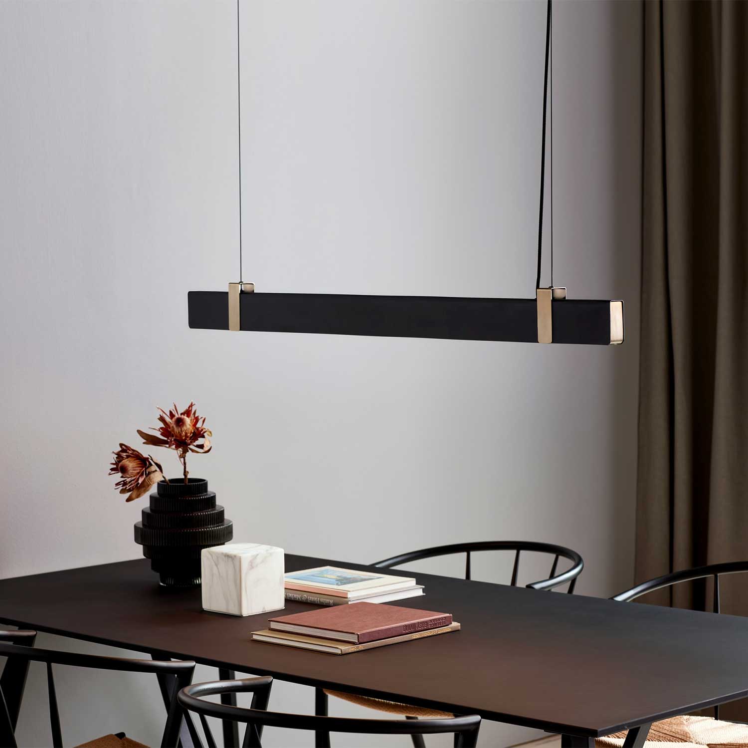 Lilt - Suspension LED en métal design contemporain pour cuisine
