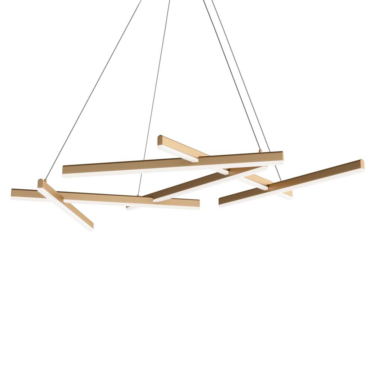 LINE - Geometric design pendant light, integrated LED