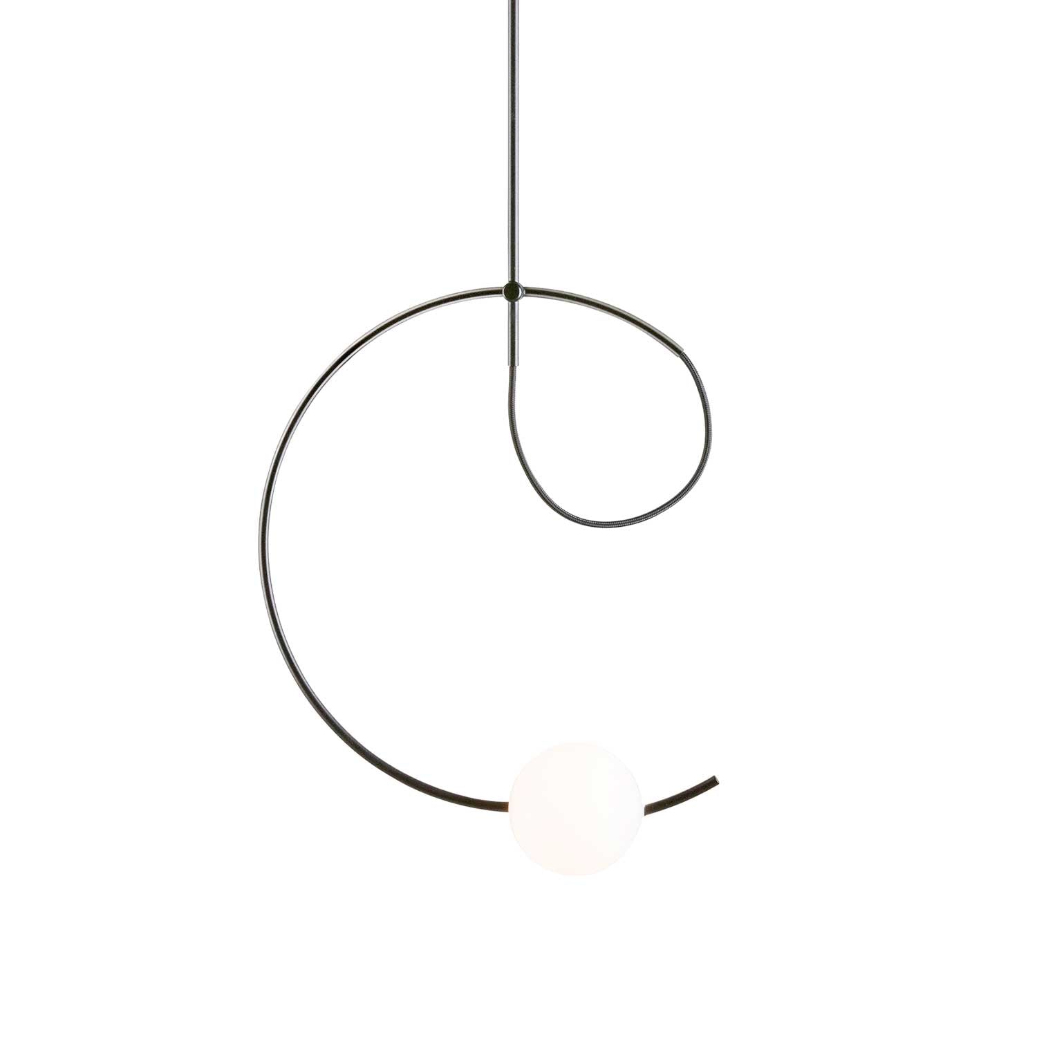 Loop - Minimalist design metal pendant light for living room