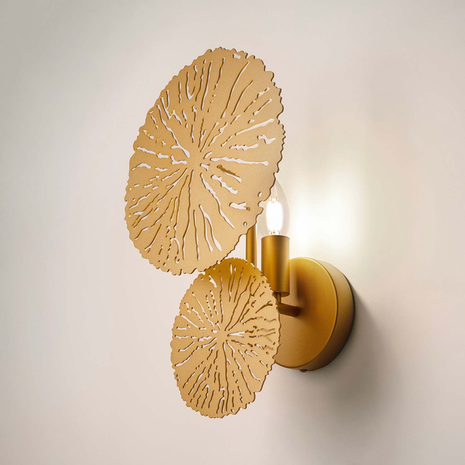 LOVETANN - Chic design goldene Wandleuchte
