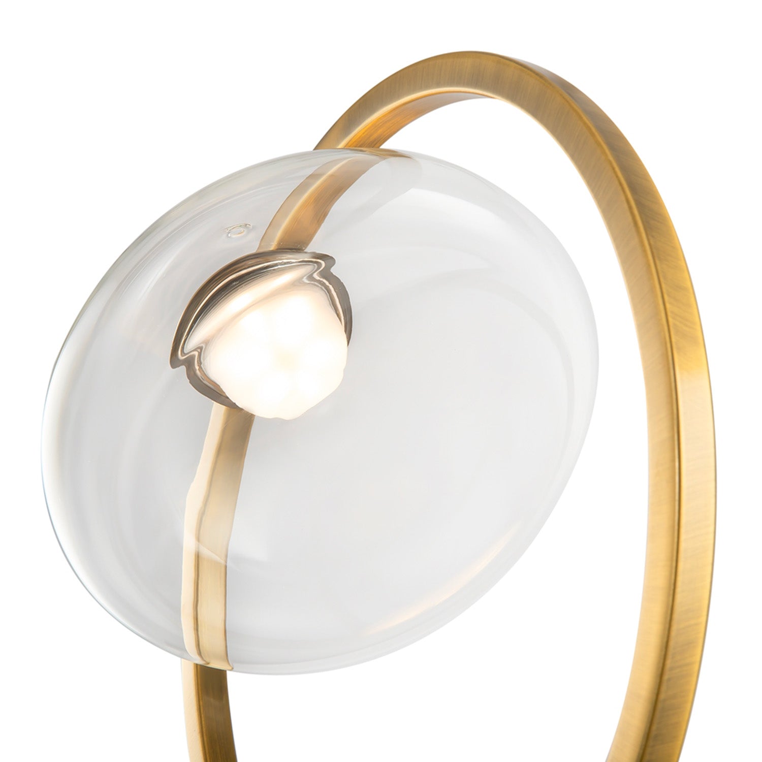 LUNARE - Golden wall sconce design LED integrated 3000K