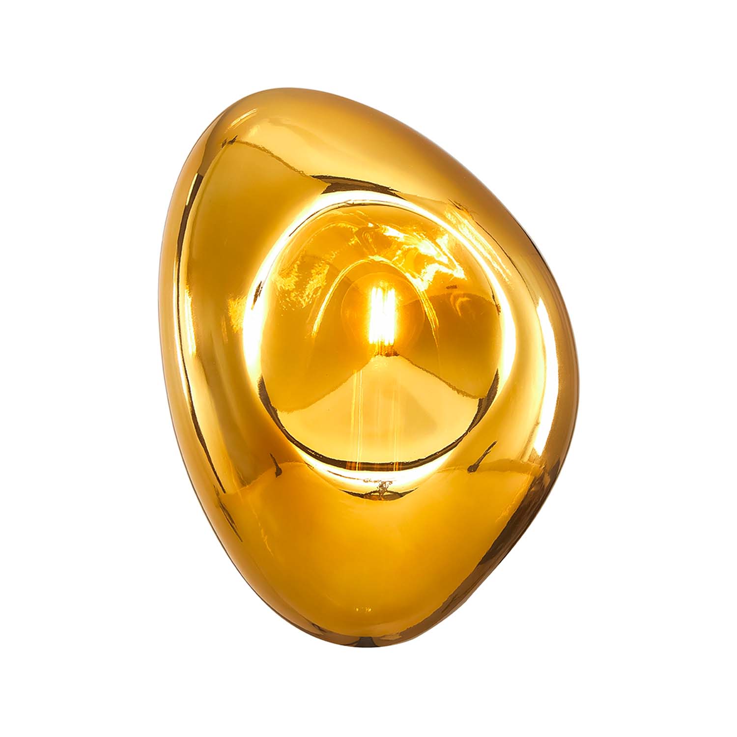 MABELL - Applique da parete in vetro senza stagno art déco