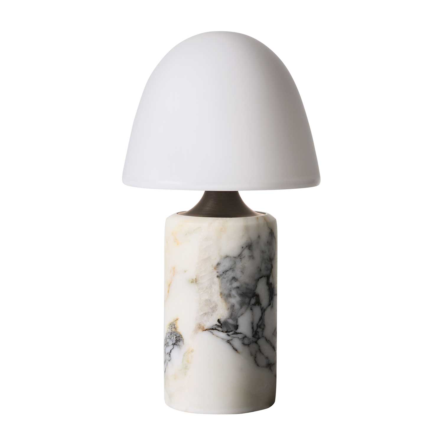 Fuse - Lampe sans-fil design en albâtre et laiton