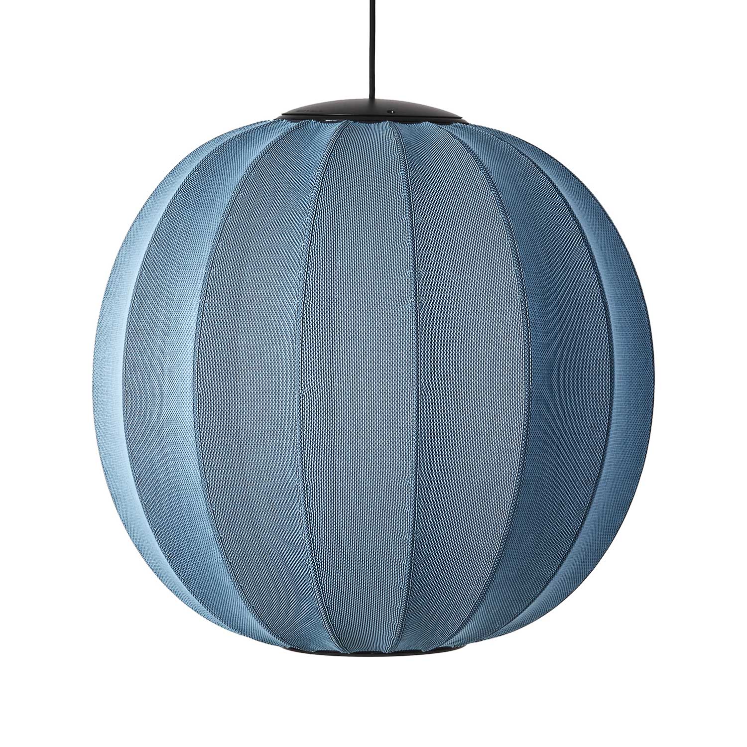 Knit-Wit LED Round - Подвесной светильник LED из ткани в форме шара в стиле японский минимализм