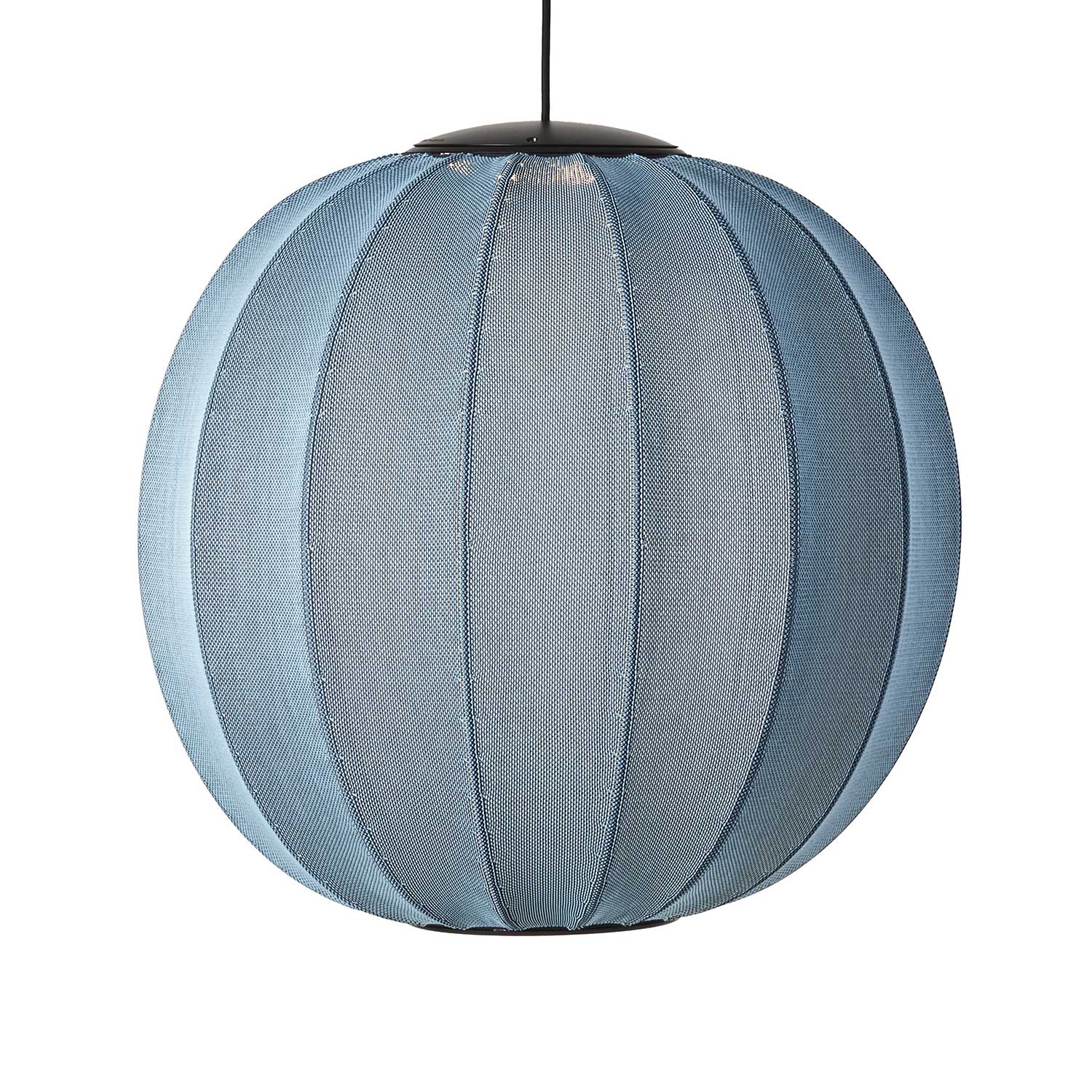 Knit-Wit LED Round - Подвесной светильник LED из ткани в форме шара в стиле японский минимализм