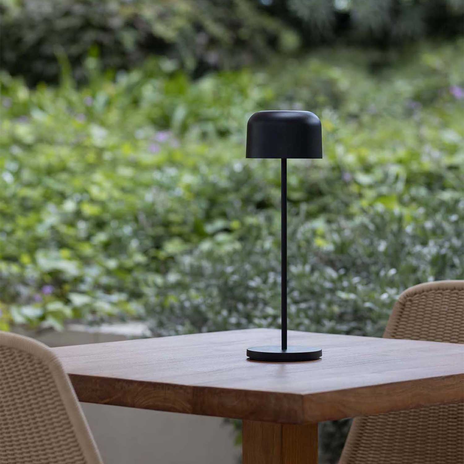 Mavis - Lámpara inalámbrica de diseño para mesa exterior