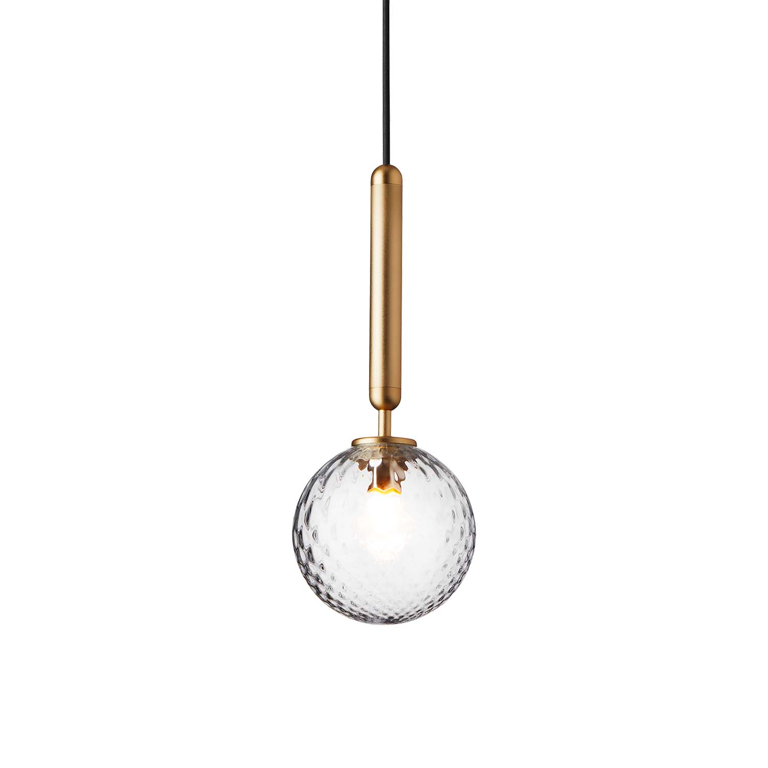 MIIRA 1 Optic - Elegante und minimalistische Pendelleuchte, goldfarben oder schwarz