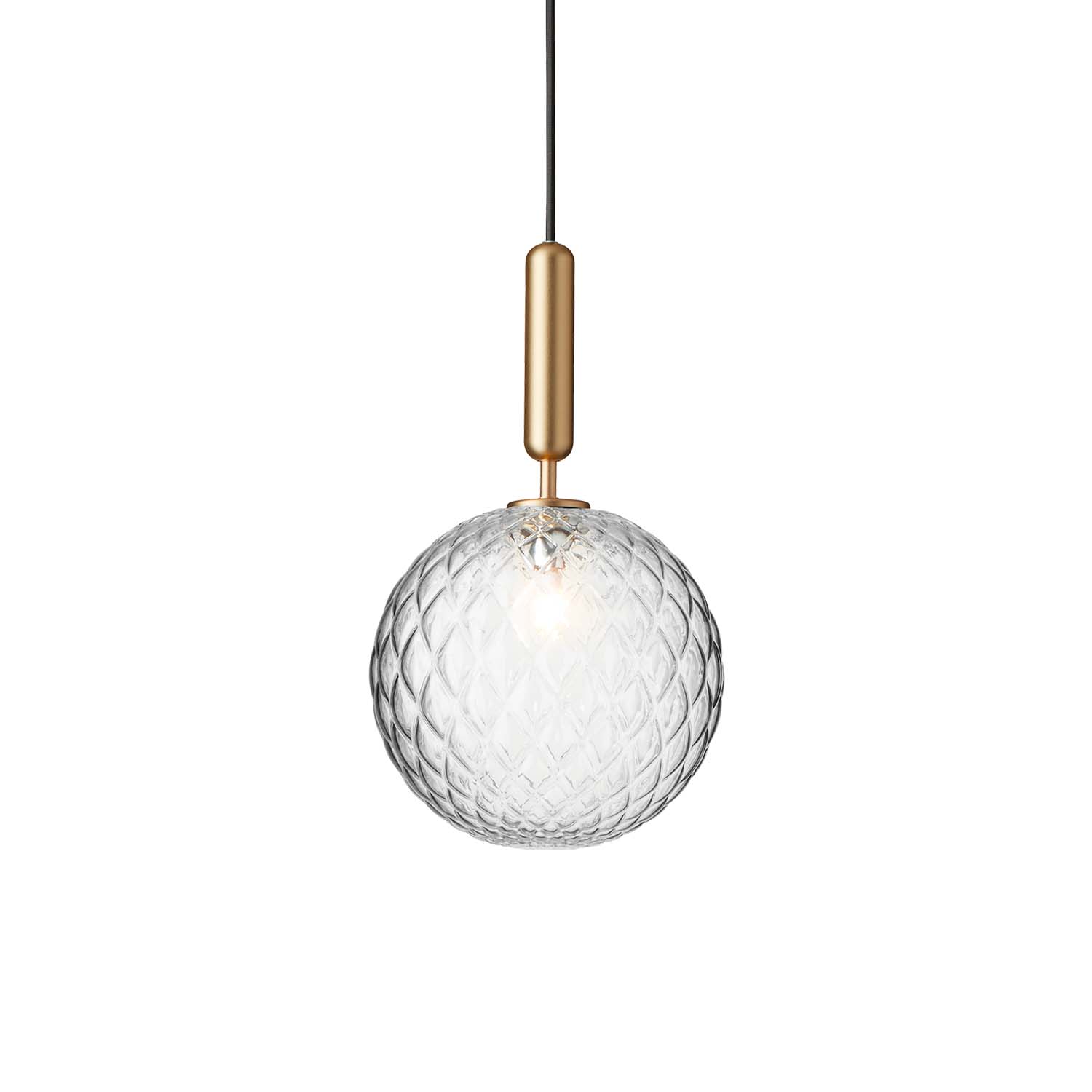 MIIRA 1 Optic - Elegante und minimalistische Pendelleuchte, goldfarben oder schwarz