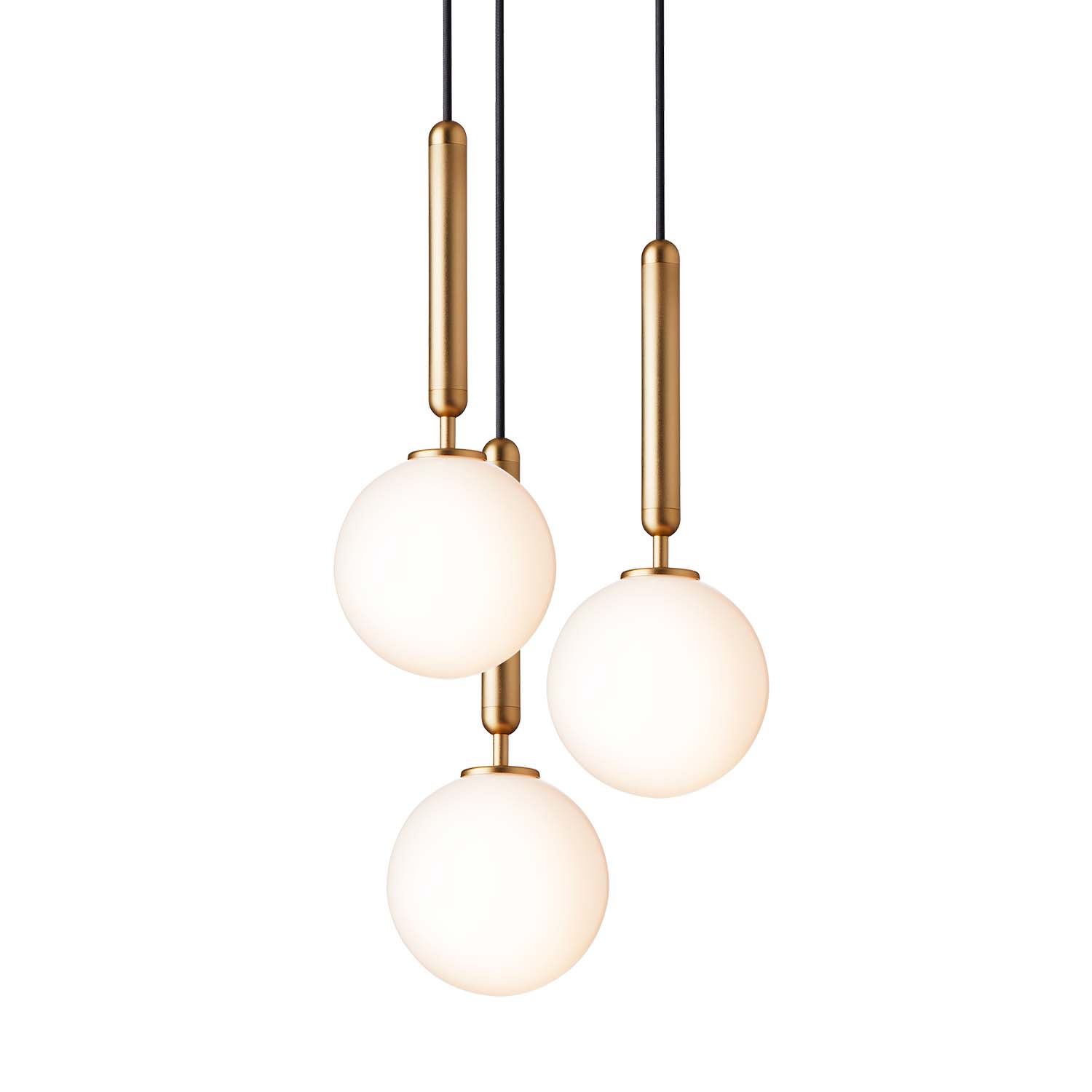 MIIRA 3 Opal - Lampadario elegante di alta gamma, sala da pranzo