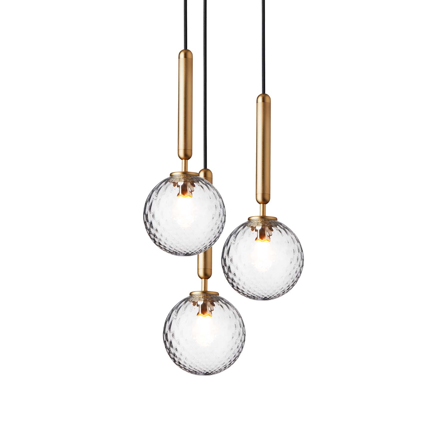 MIIRA 3 Optic - Lámpara colgante elegante de alta gama, salón o cocina