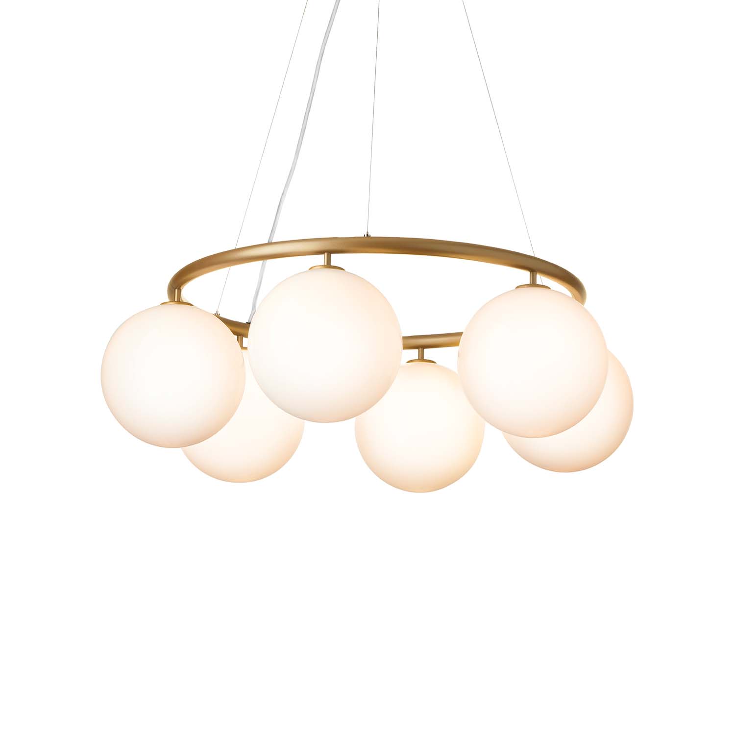 MIIRA Opal Circolare - Lampadario circolare elegante di alta gamma sala da pranzo